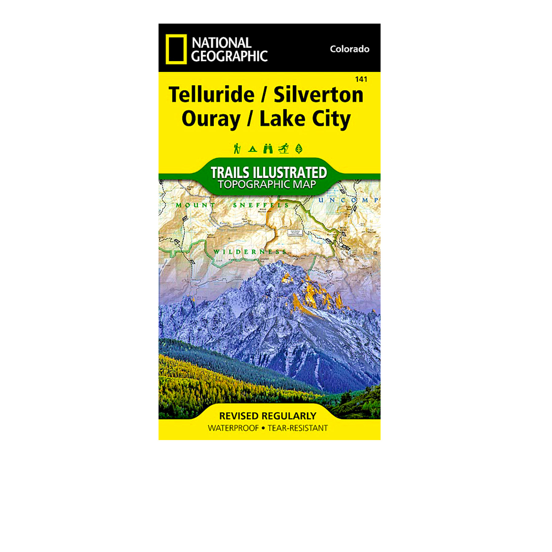 WESTERN SLOPE/TELLURIDE CO TRAIL MAP