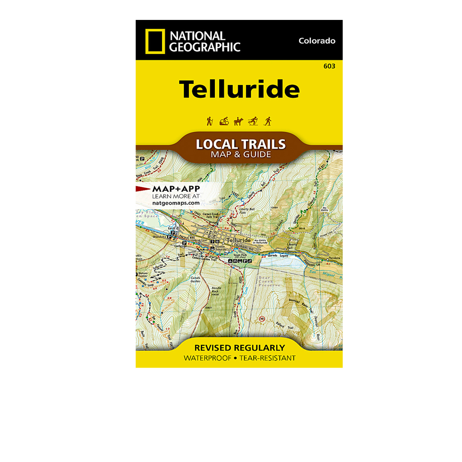 TELLURIDE LOCAL TRAILS MAP