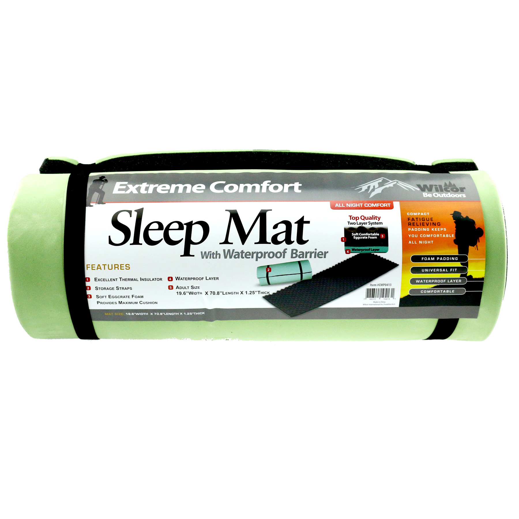 CAMP MAT EVA W/FOAM TOP