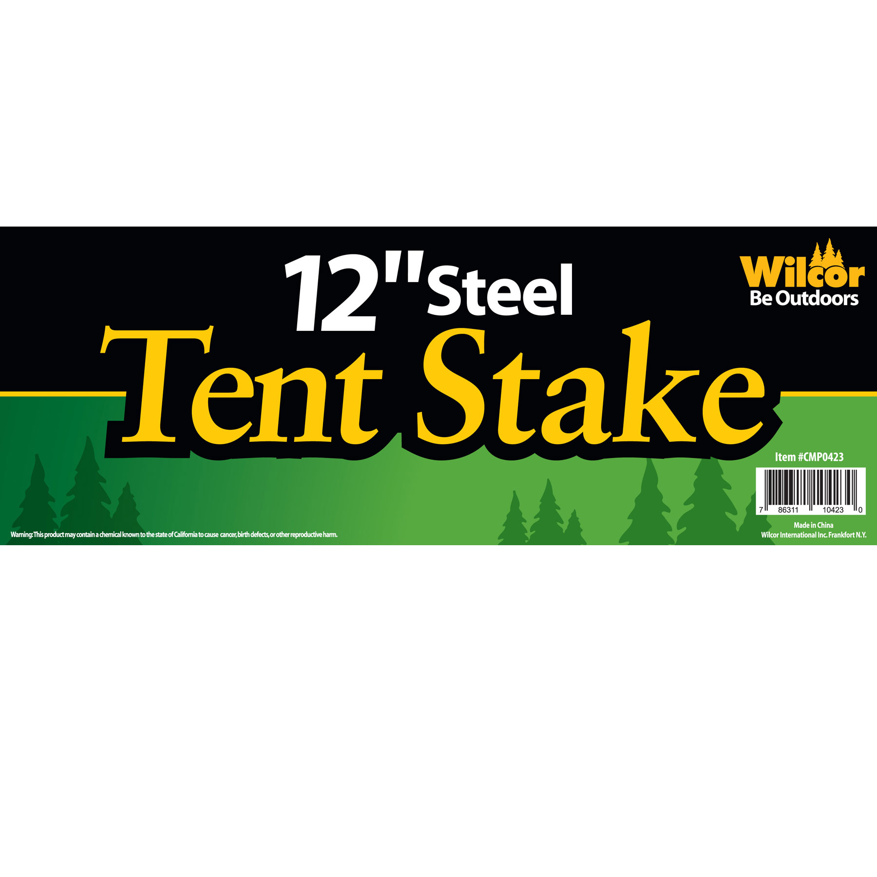 TENT STAKES STEEL 12