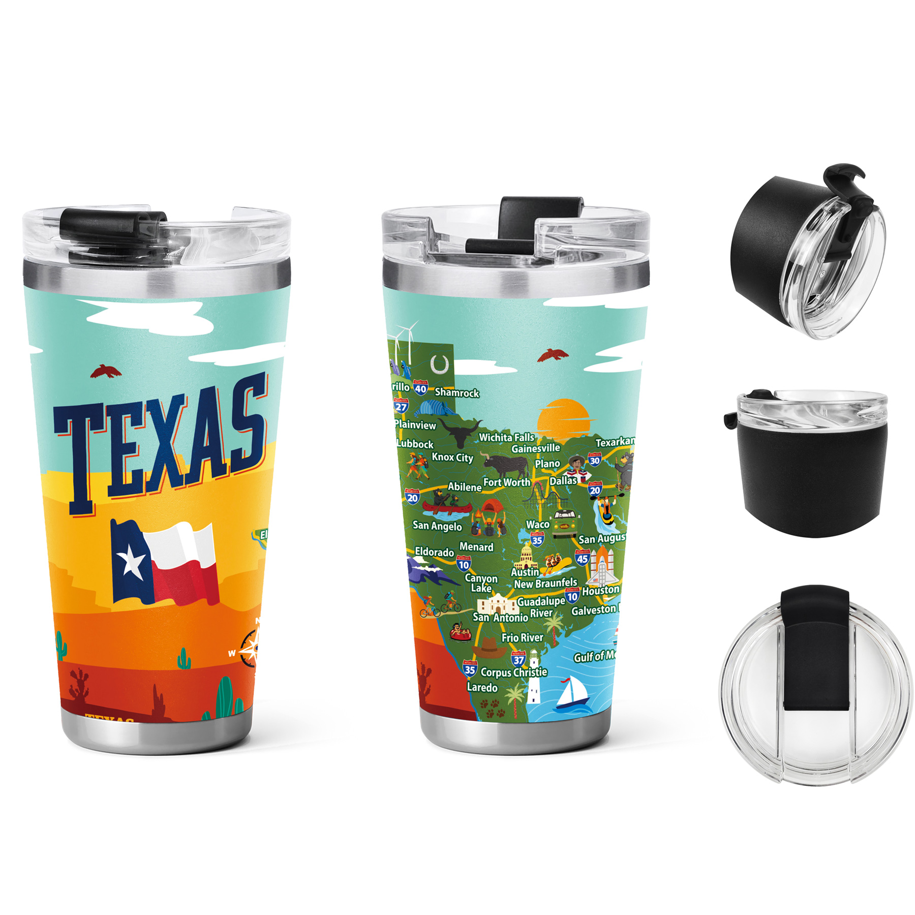 Texas Travel Mug 22oz (Regular)