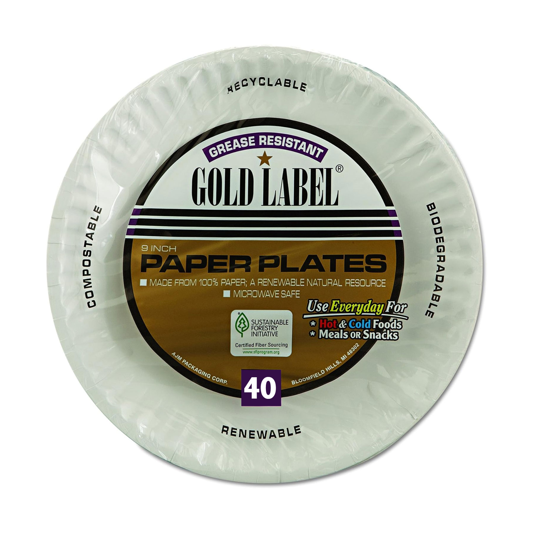 PLATES PAPER COATED 9