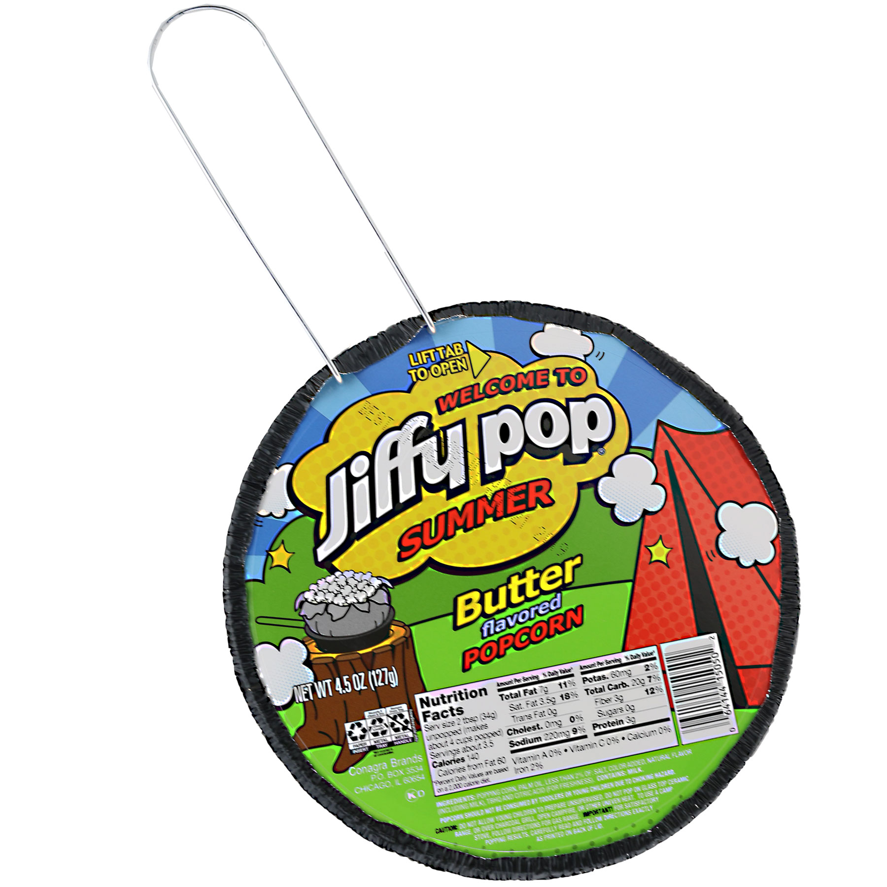 Jiffy Pop Butter Popcorn - 4.5 oz.