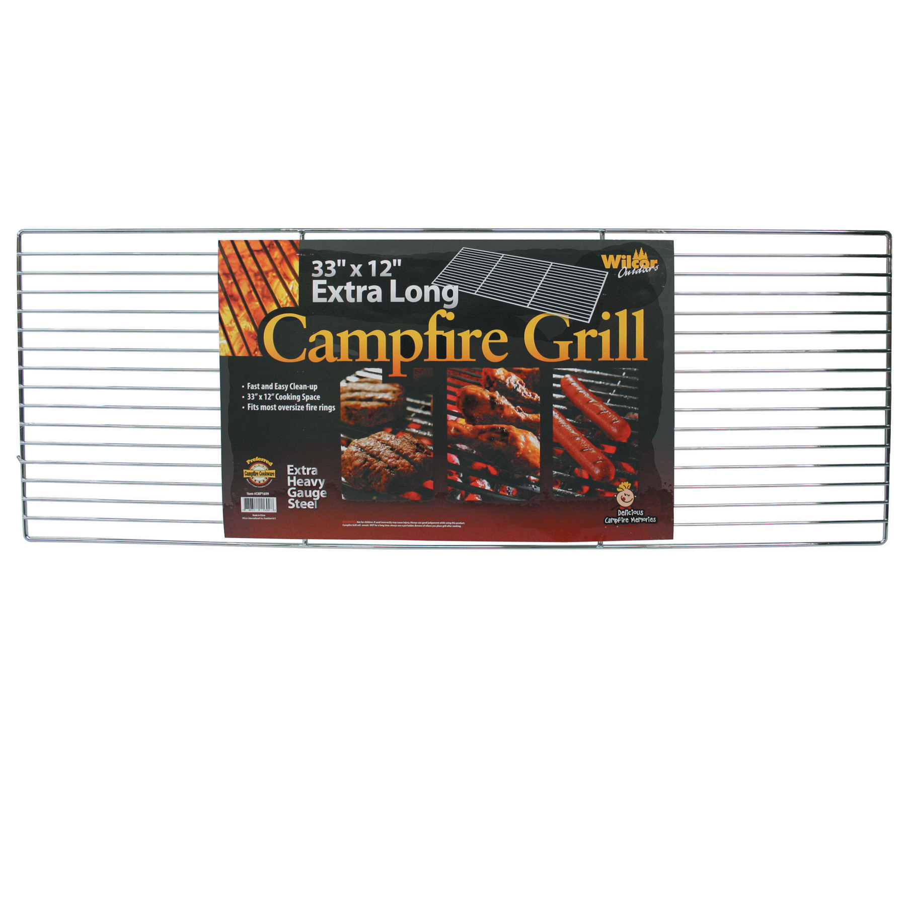 CAMPFIRE GRILL XTRA LONG 33x12