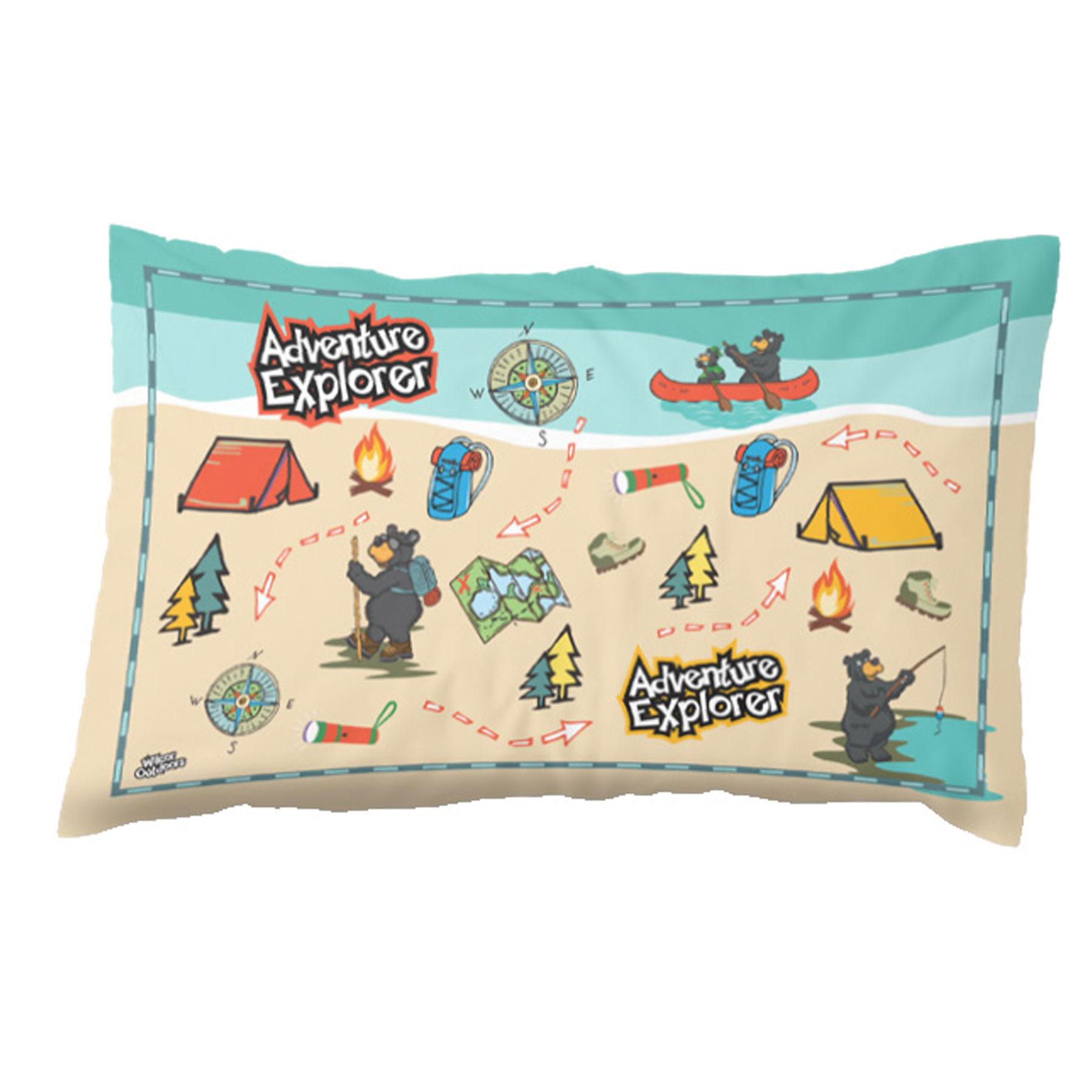 JR EXPLORER TRAVEL PILLOW 12X20