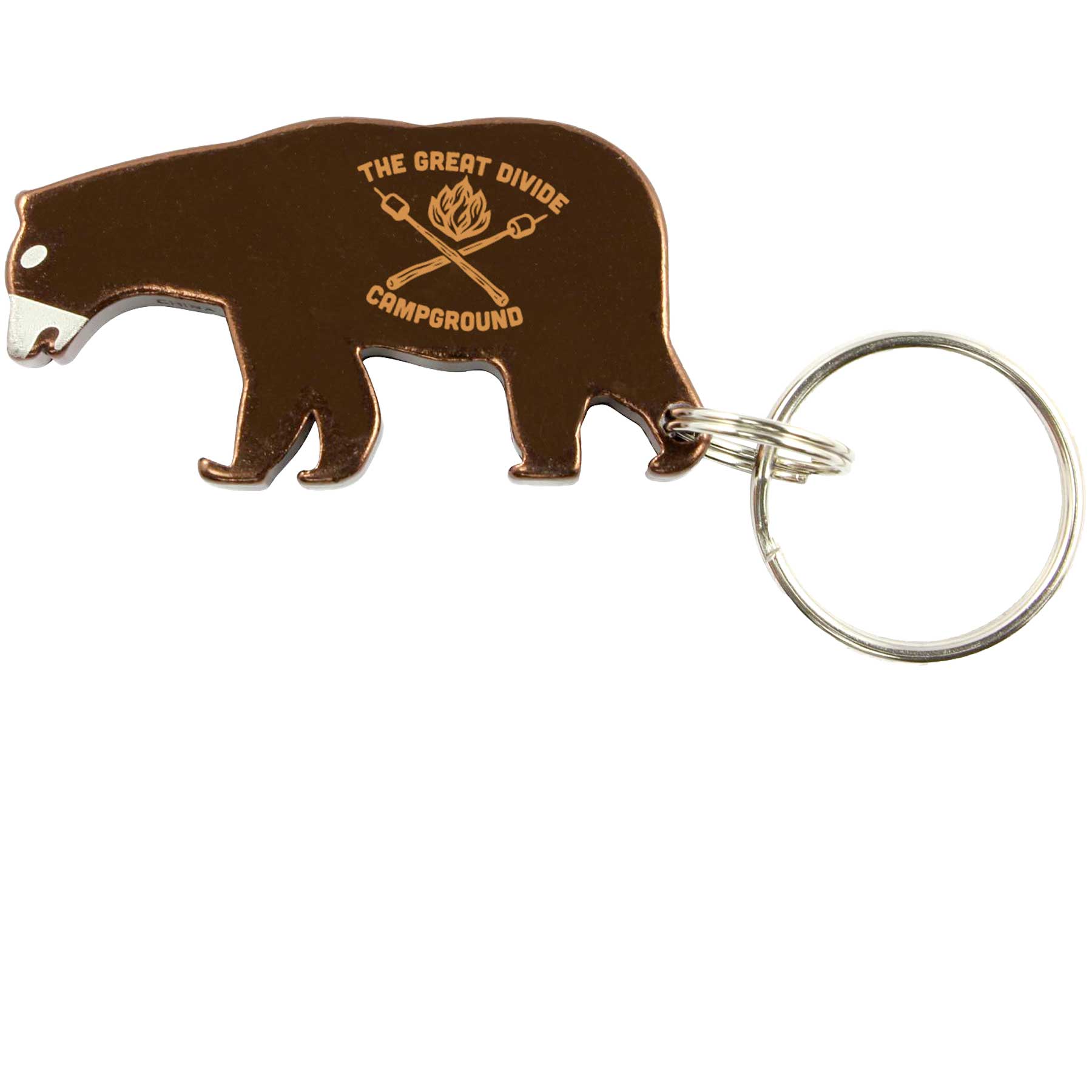 BEAR KEYCHAIN BOTTLE OPENER