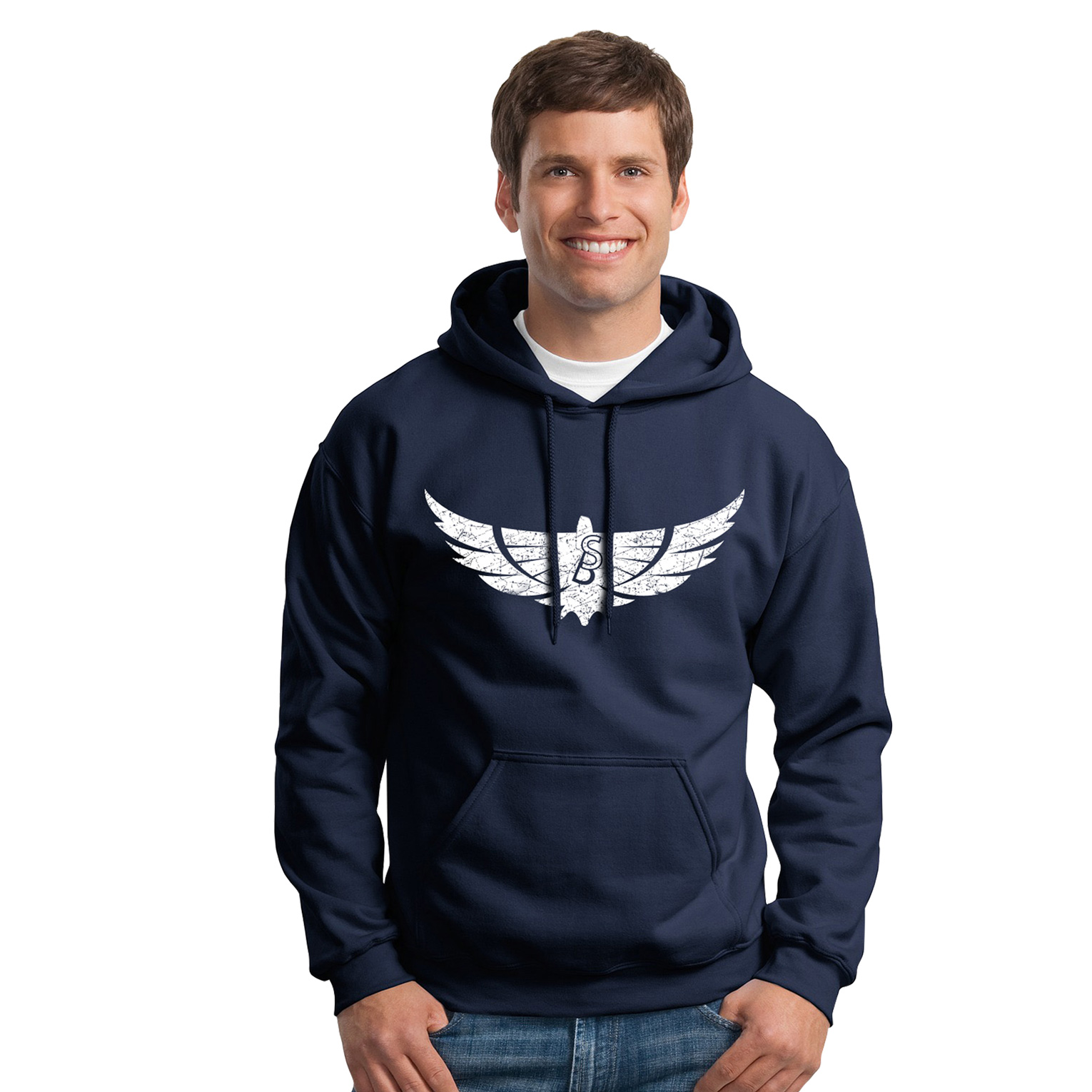 CUSTOM ADULT HOODED SWEATSHIRT