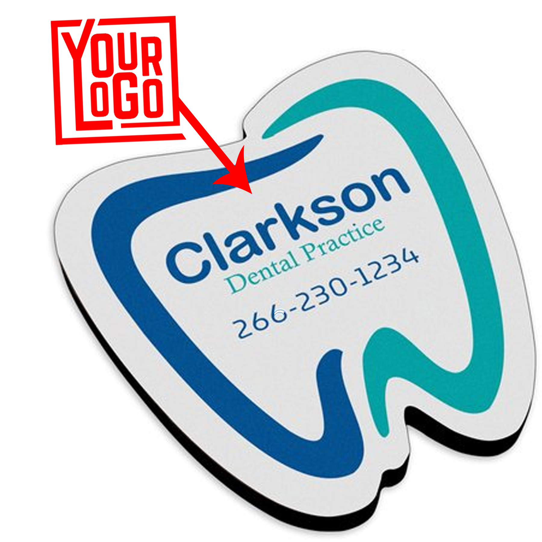 CUSTOM ECO-WOOD MAGNET