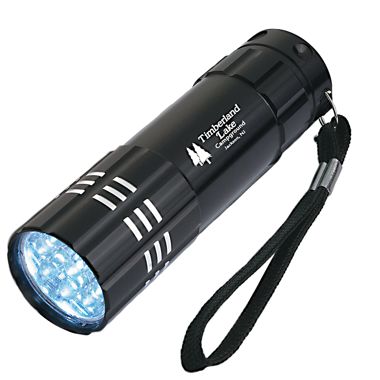 9 LED FLASHLIGHT W/BATTERIES