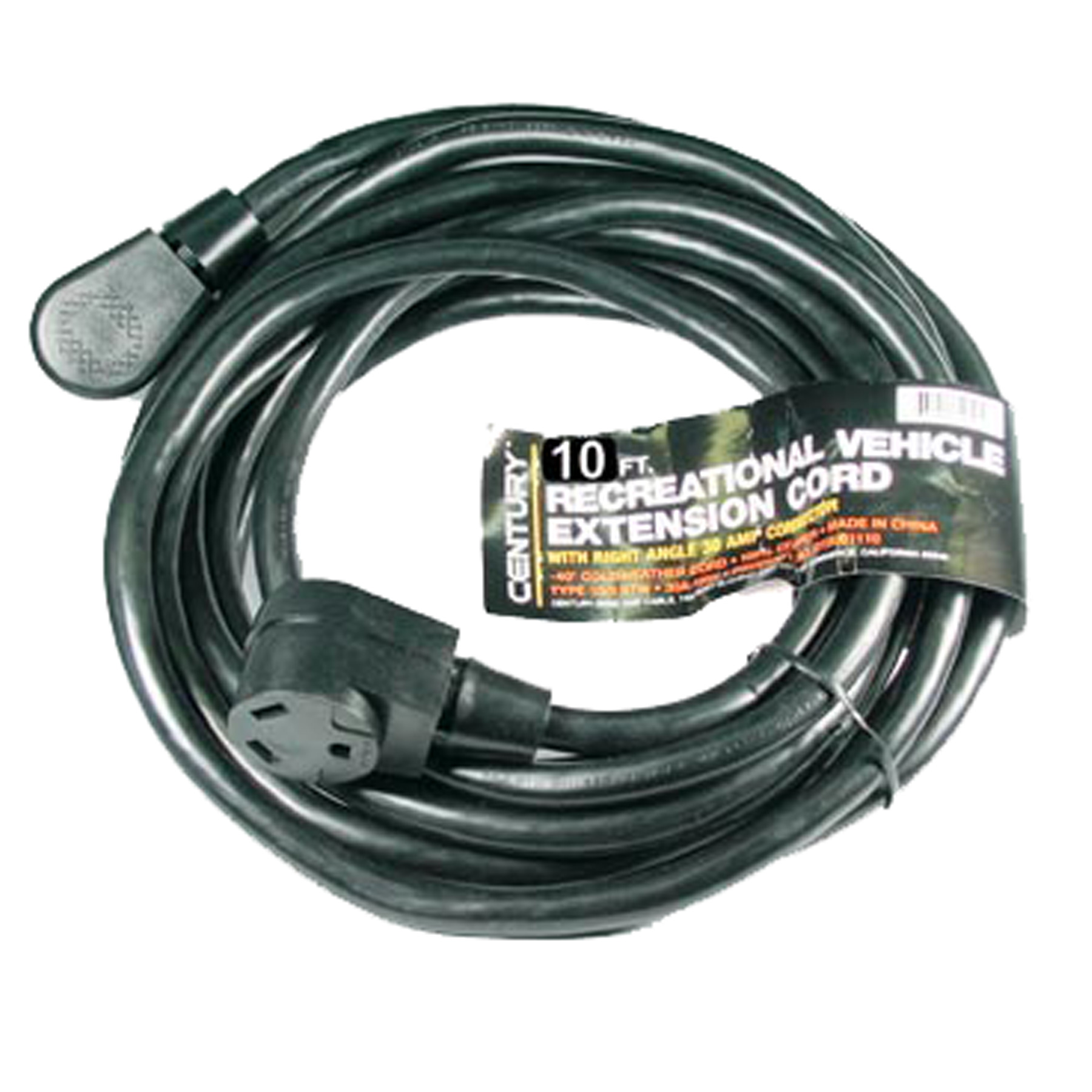 EXT. CORD 10' 30 AMP BLACK