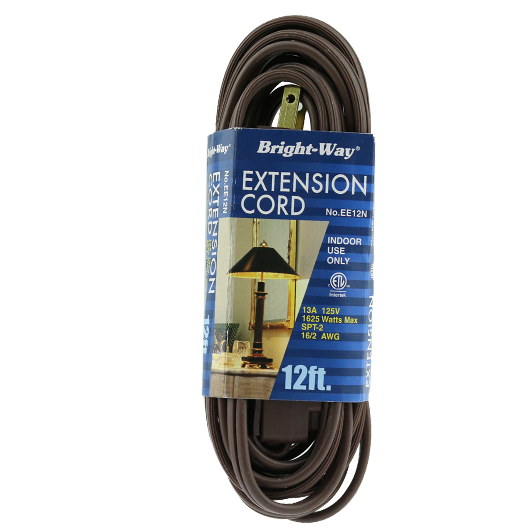 EXT CORD 12' ETL 16/2