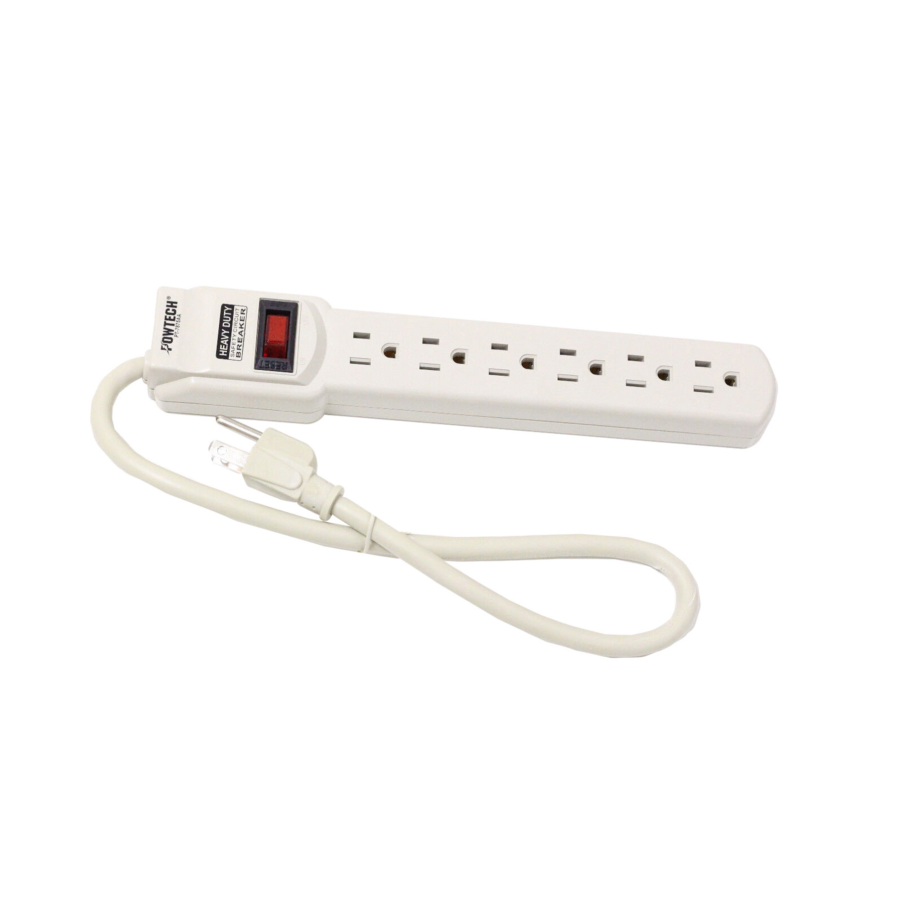 POWER STRIP W/ SURGE 6 OUTLET