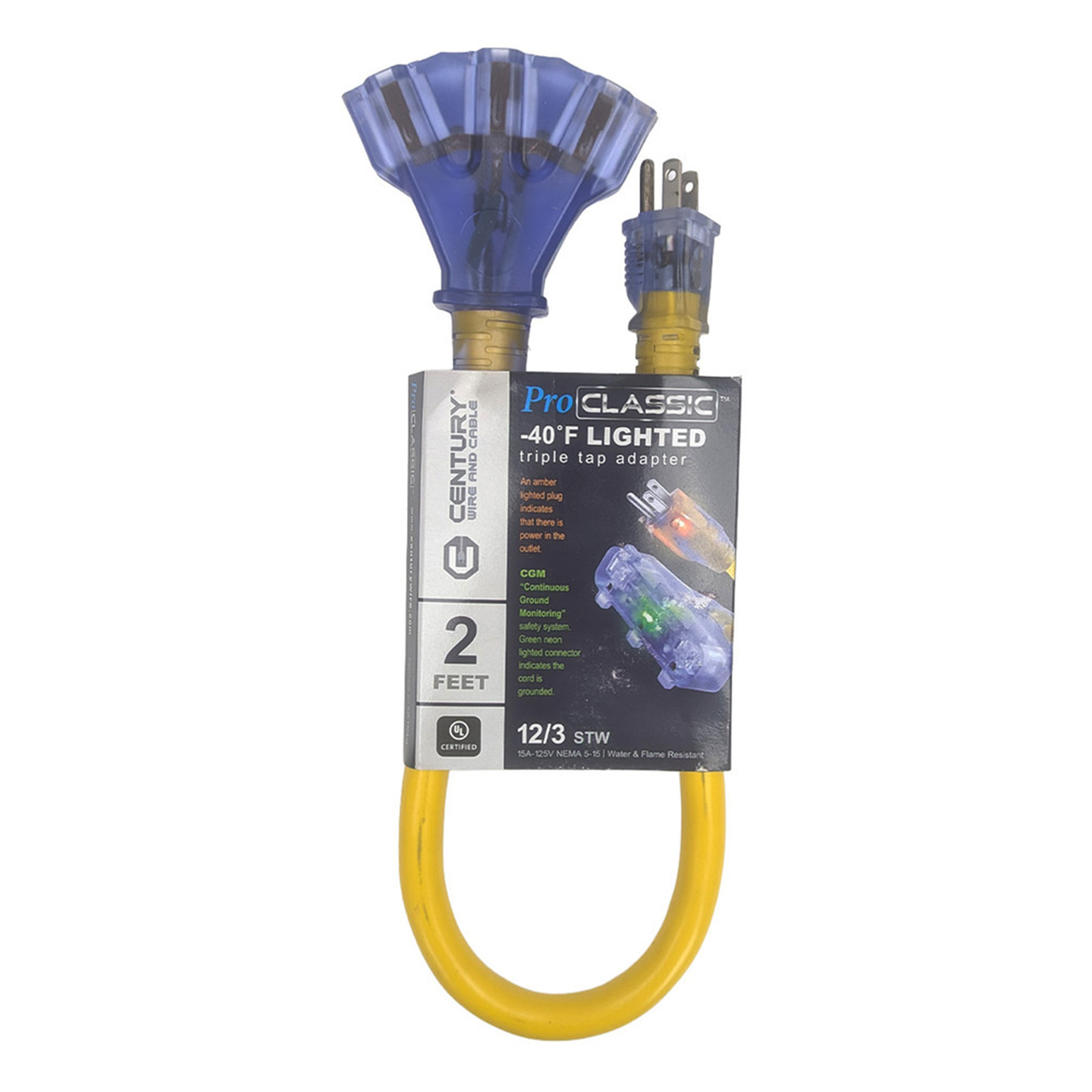 PRO TRITAP 2' 12/3 CORD ADAPTER