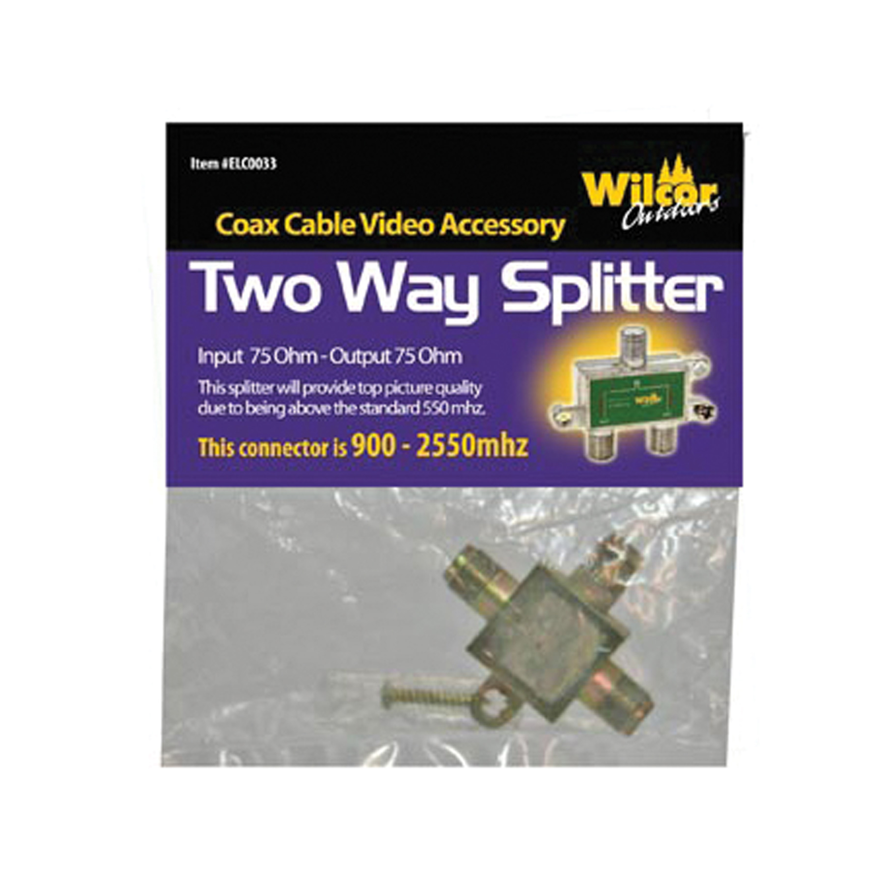 TWO WAY SPLITTER