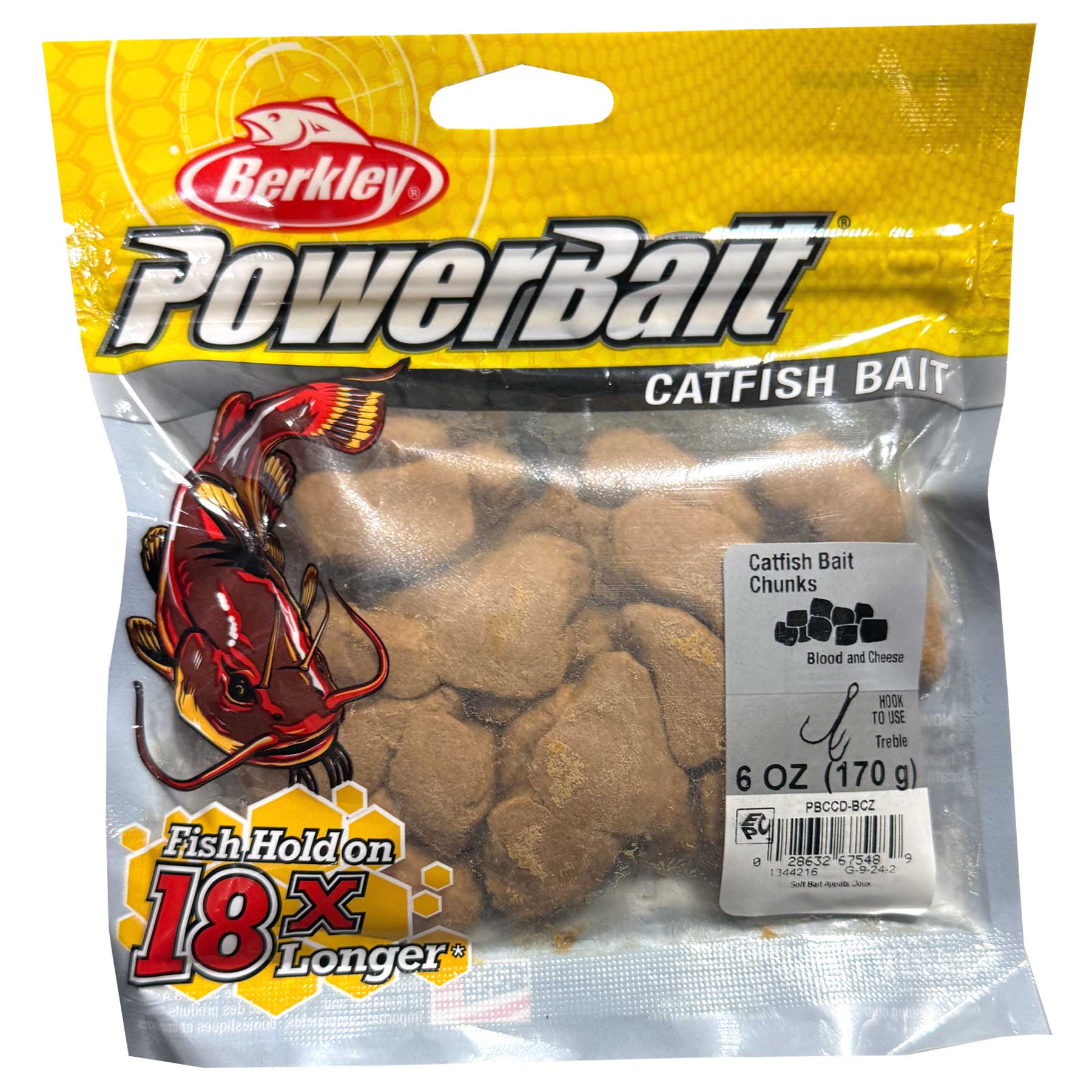 CATFISH POWERBAIT BLOOD & CHEESE