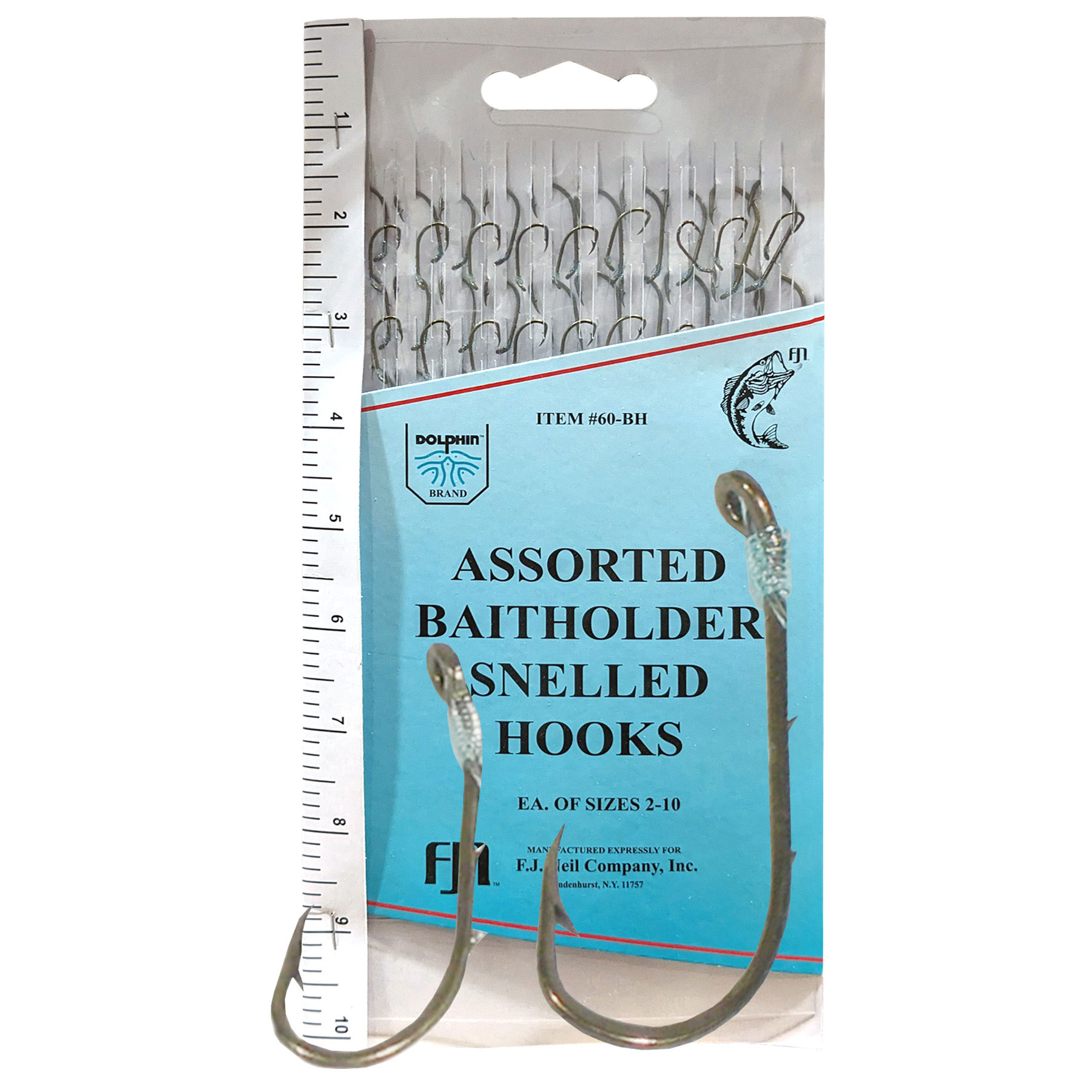HOOKS SNELLED ASST