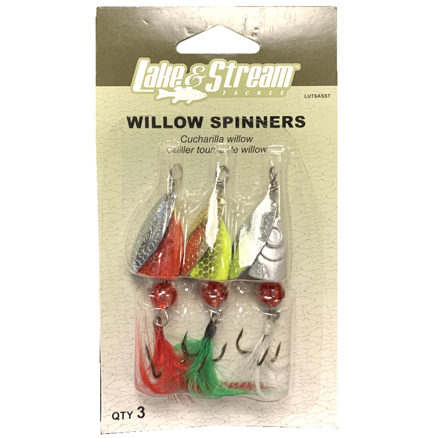FISHING SPINNERS 3PK