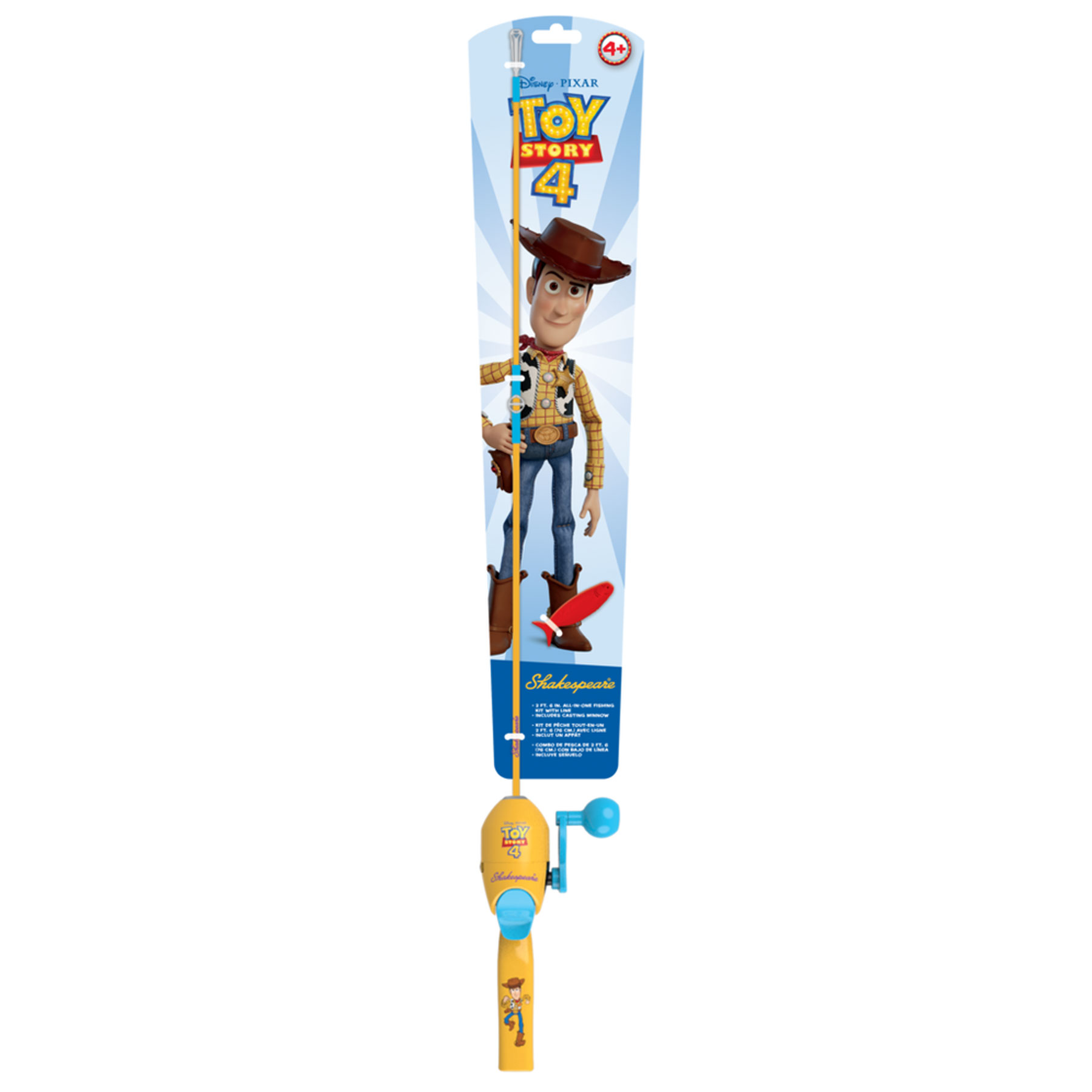 TOY STORY SPINCAST COMBO