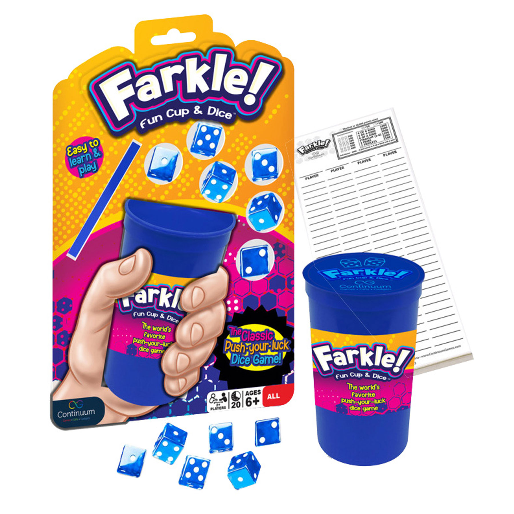 FARKEL FUN CUP & DICE GAME