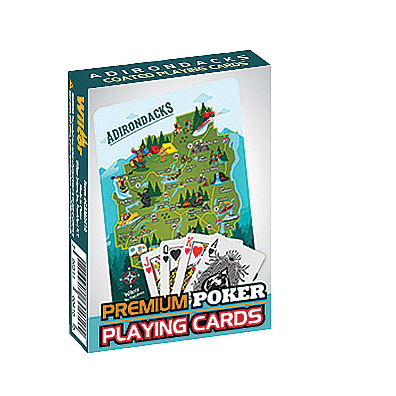 ADK MAP PLAYING CARDS
