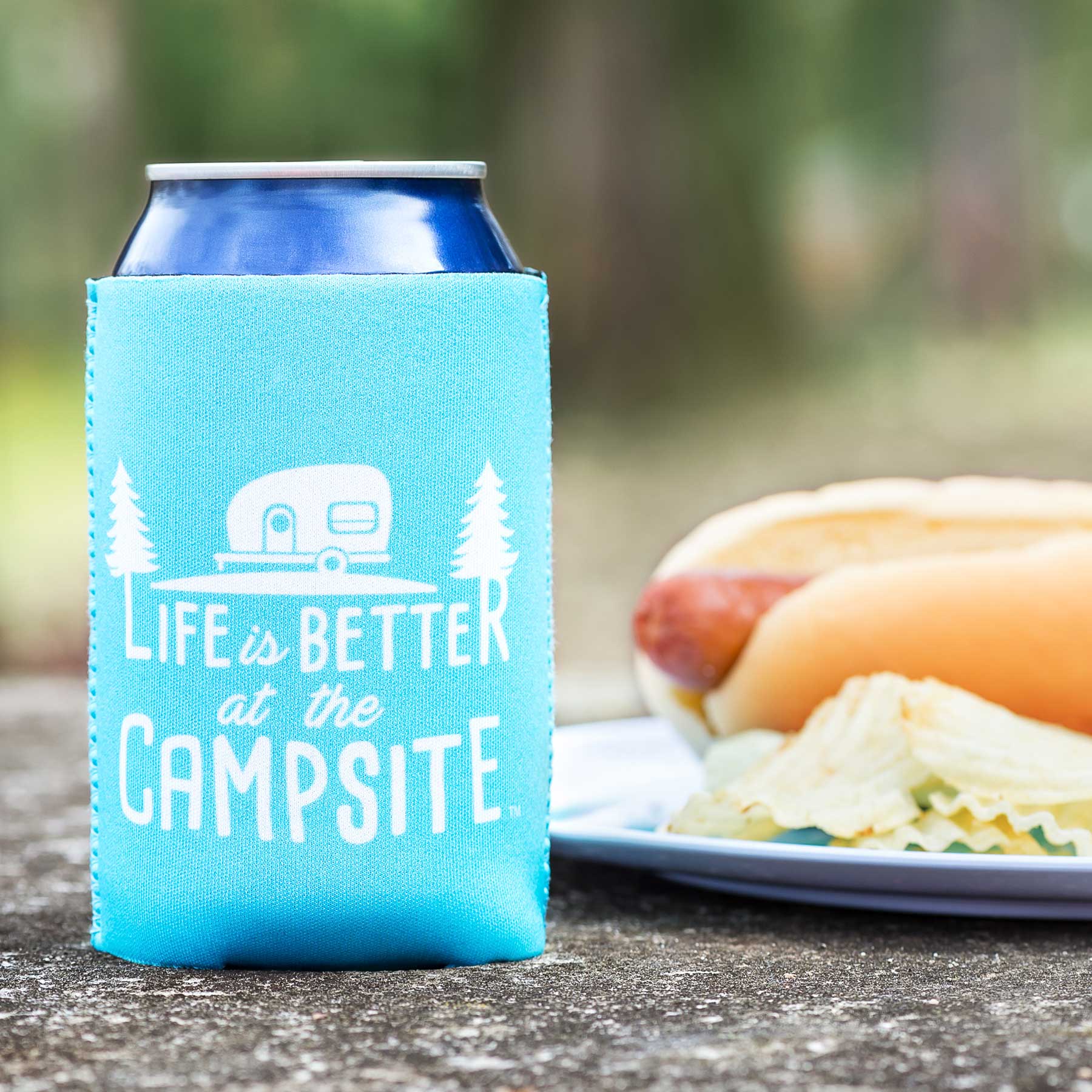LIFE BETTER CAMPSITE CAN COOLER