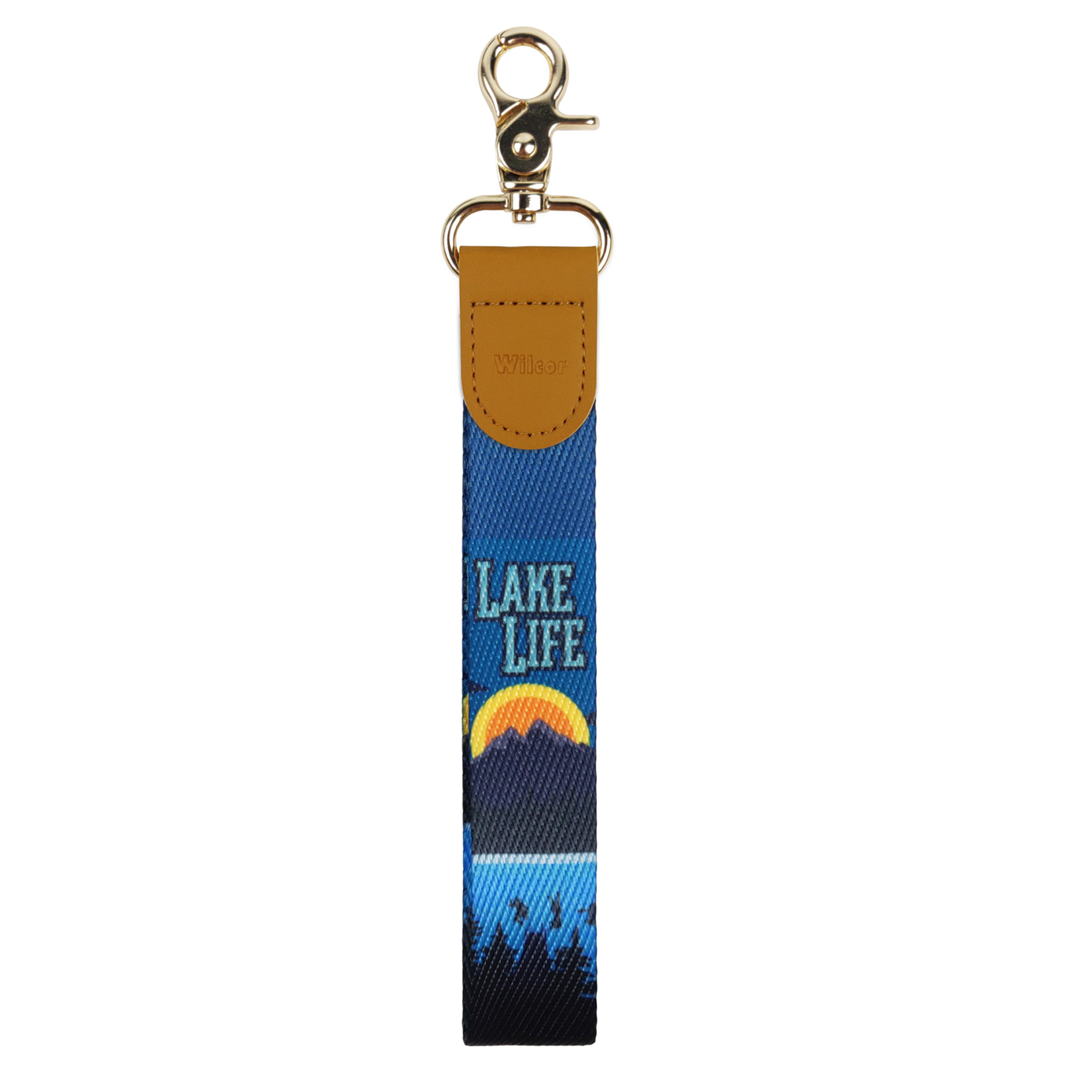 LAKE LIFE AT NIGHT KEYCHAIN STRAP