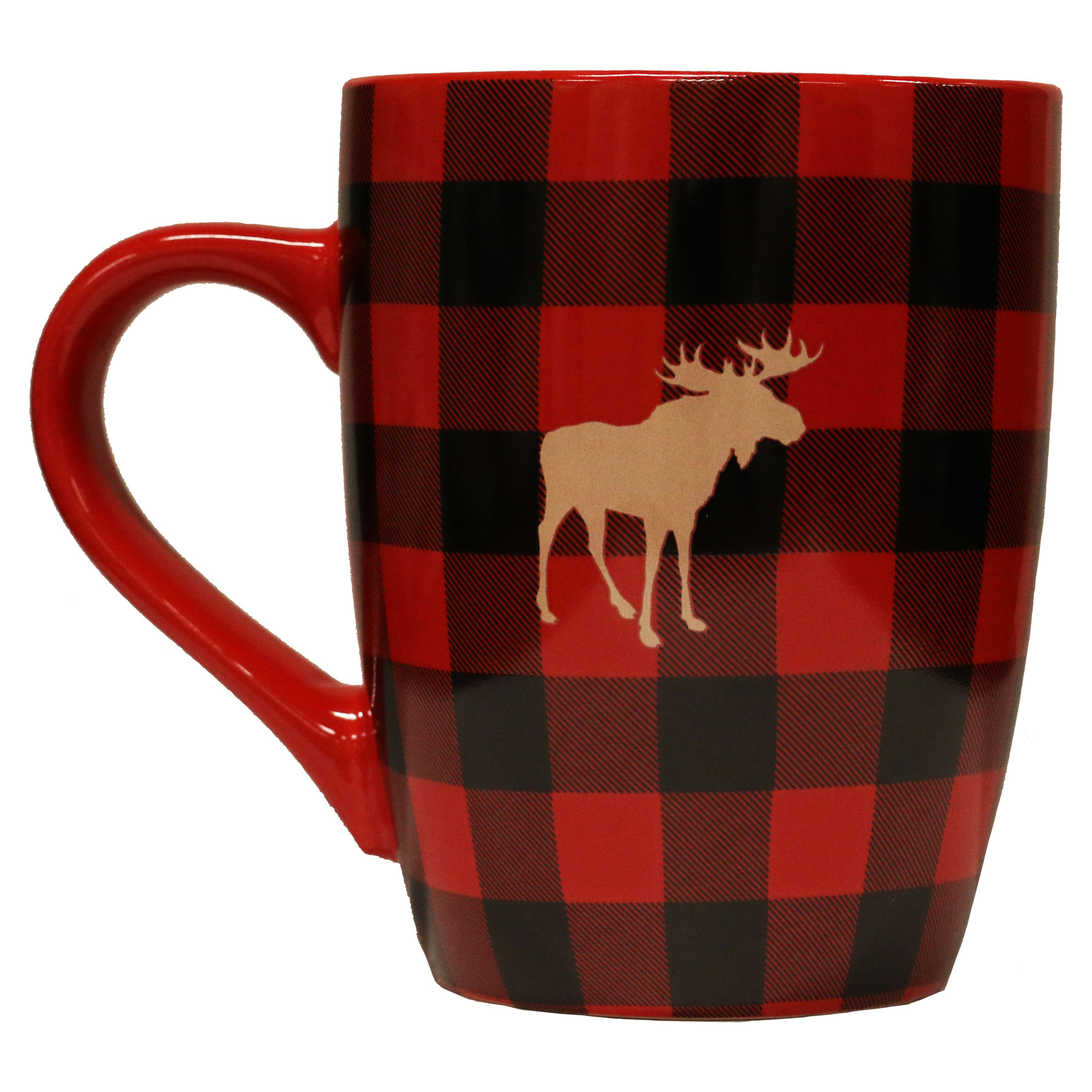 Plaid Reindeer (Mug)