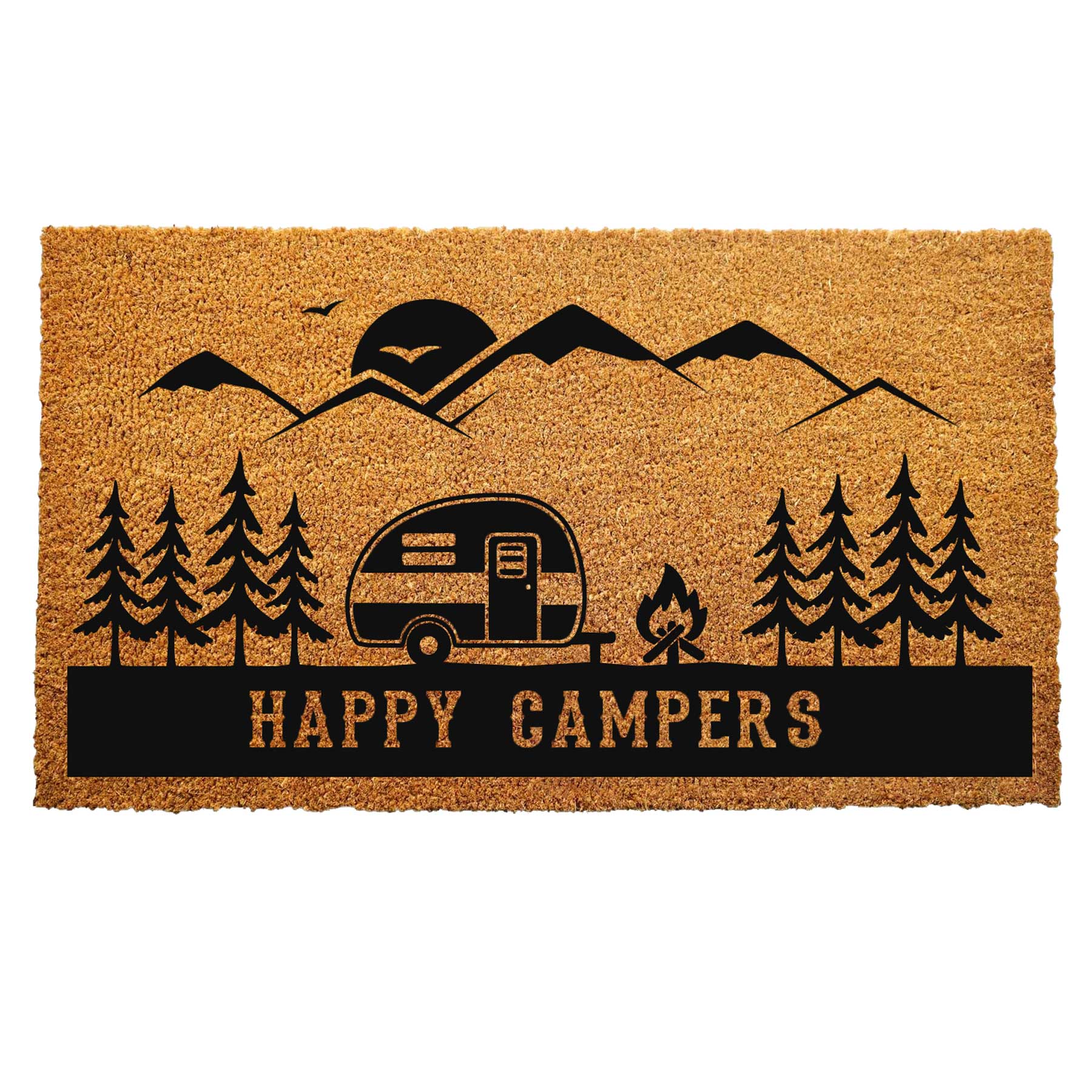 HAPPY CAMPERS DOOR MAT