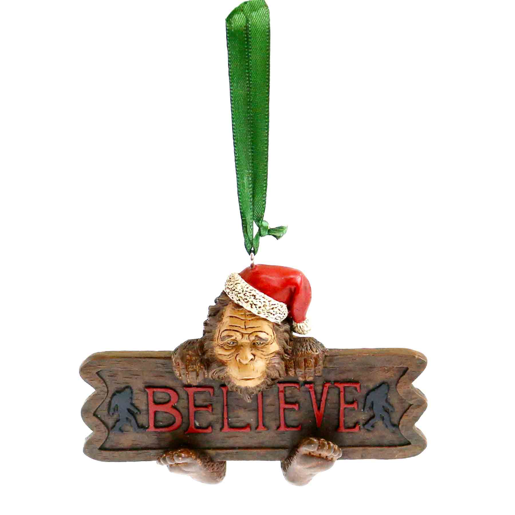 BIGFOOT BELIEVE ORNAMENT 12/BX