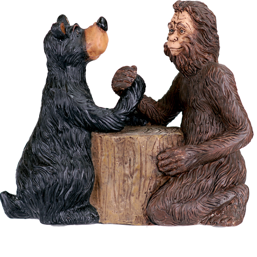 BIGFOOT VS WILLIE BEAR ARM WRESTLE