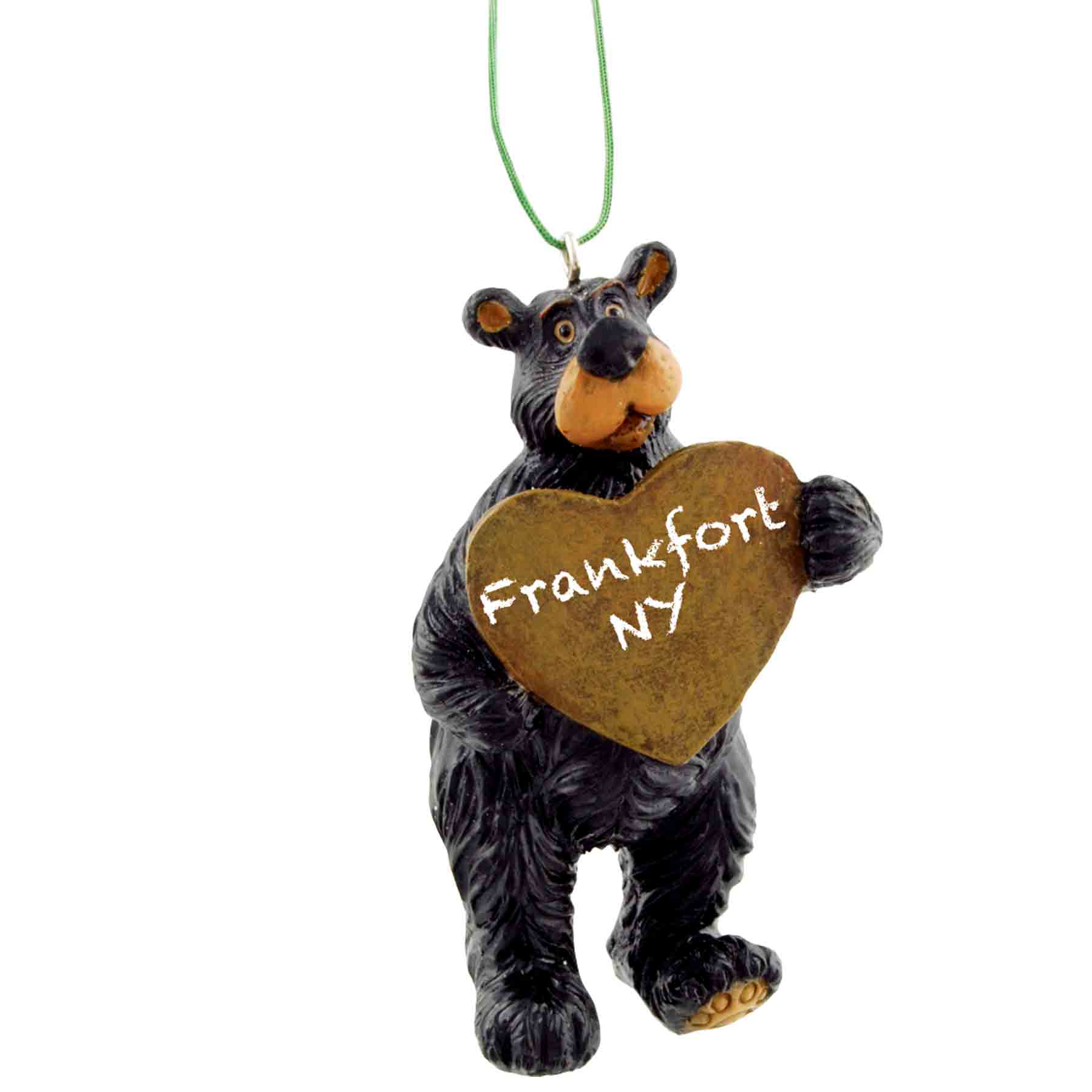 ORNAMENT WILLIE BEAR WRITABLE 12/BX