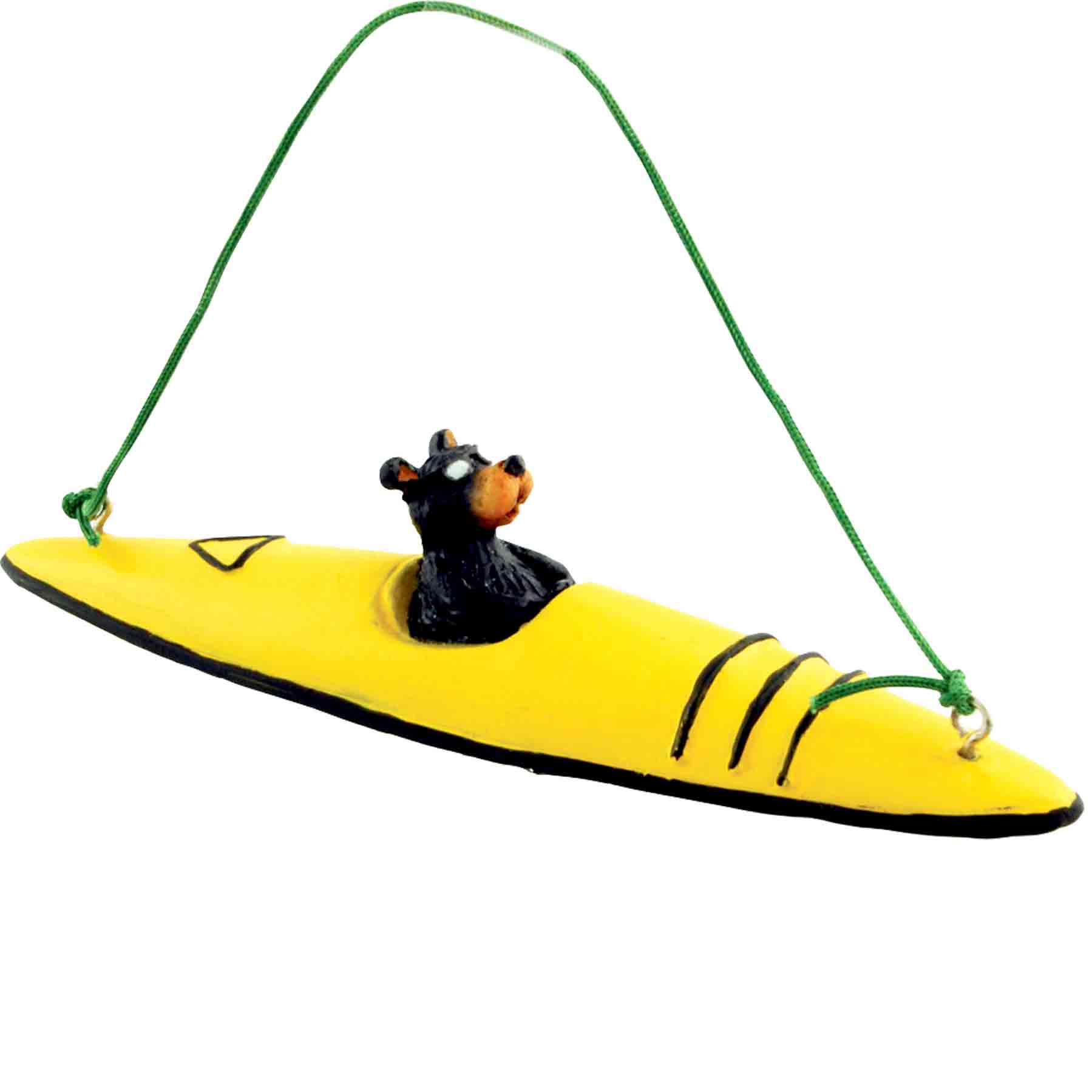 WILLIE ORNAMENT KAYAKING 12/BX