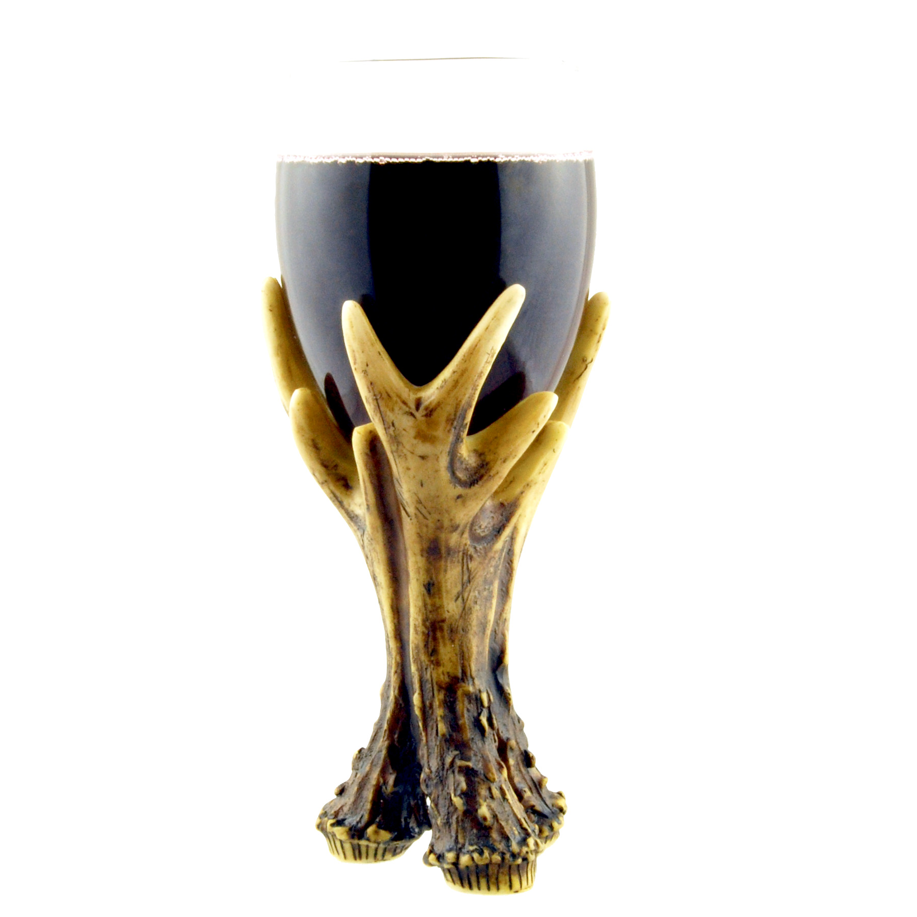 ANTLER WINE GLASS 2PC SET 2/BX