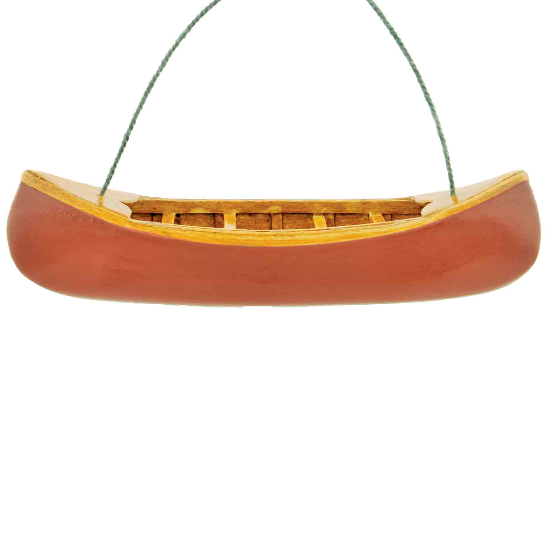 {L} CANOE ORNAMENT WOOD 5