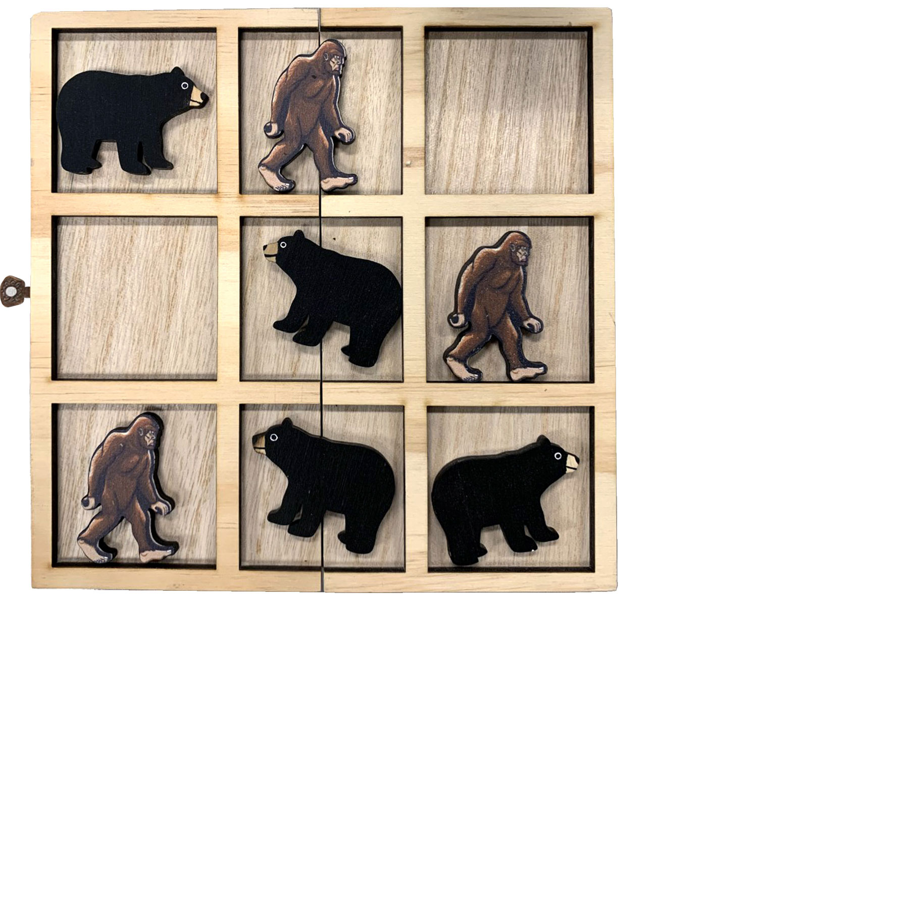 Black Bear Tic Tac Toe