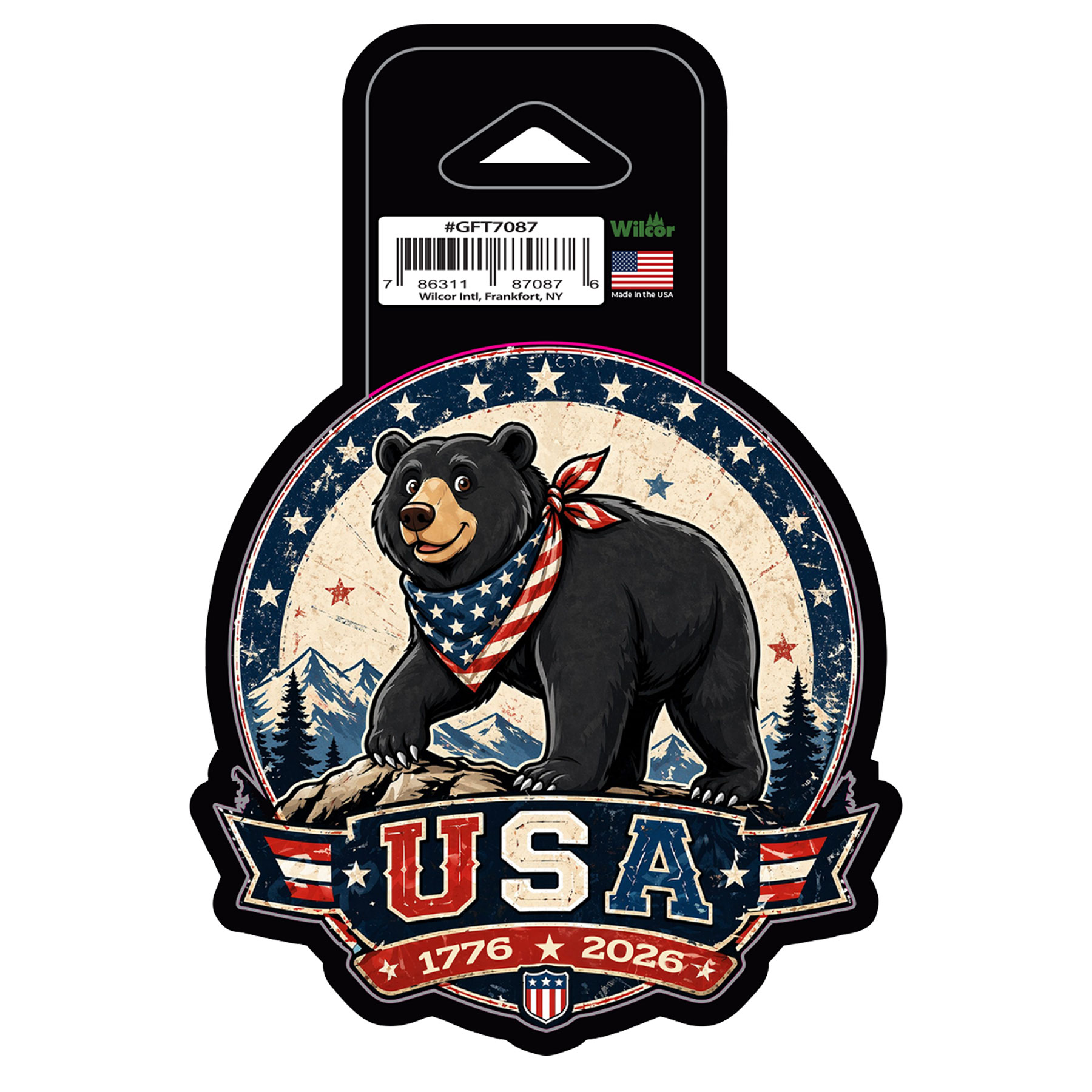 AMERICA 250 BEAR/TREES STICKER 3