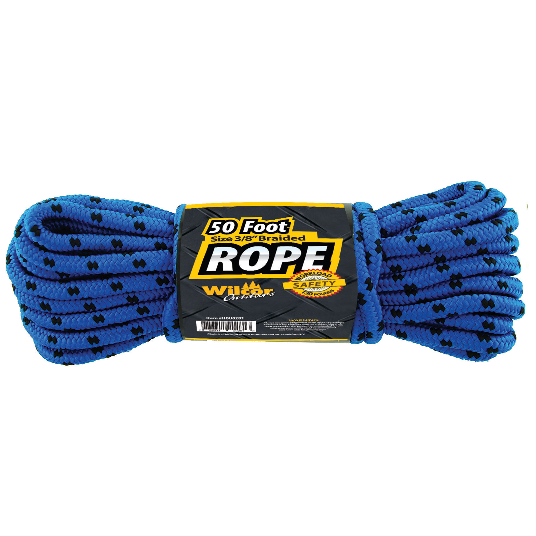 ROPE BRAIDED 3/8