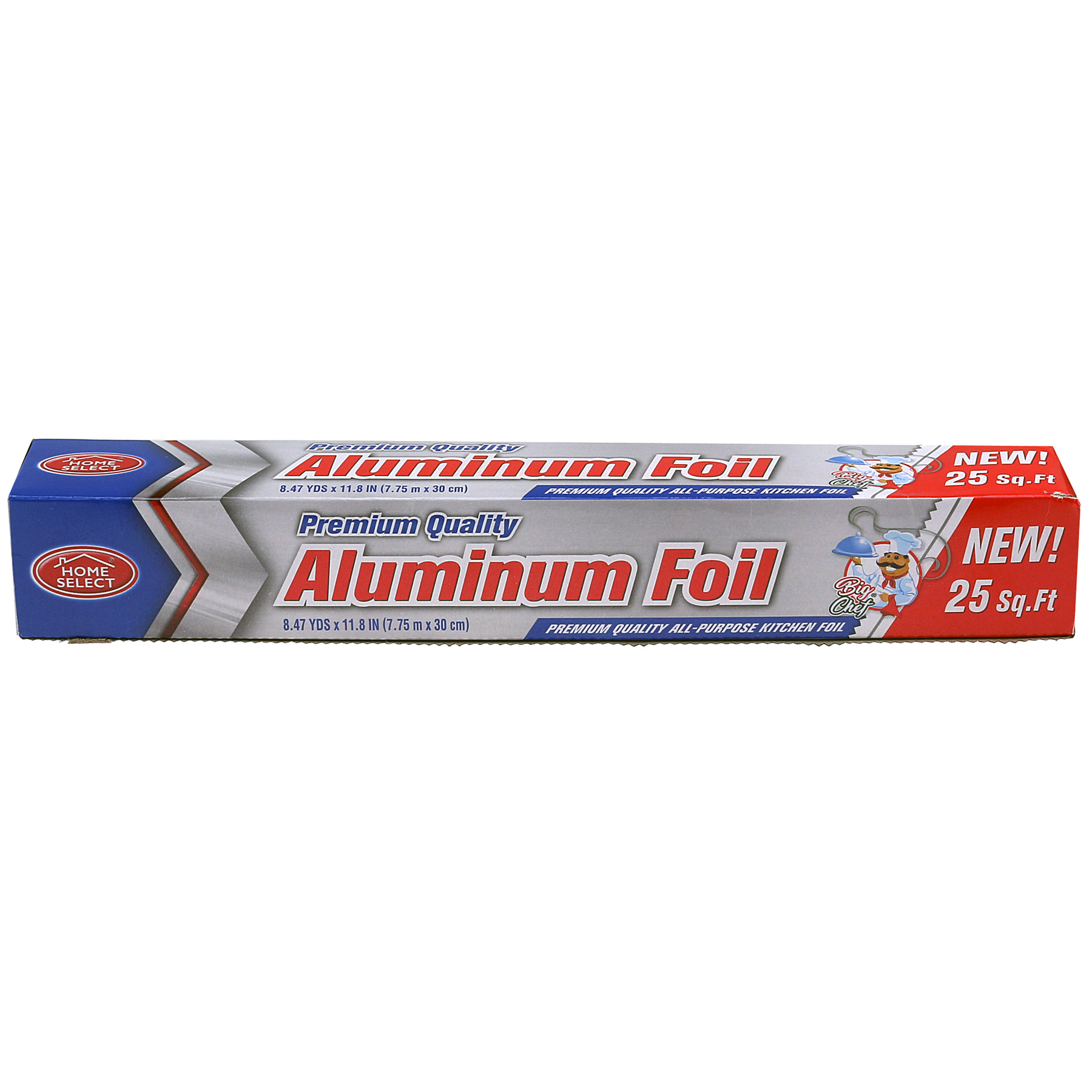 ALUMINUM FOIL ROLL 25 SQ FT