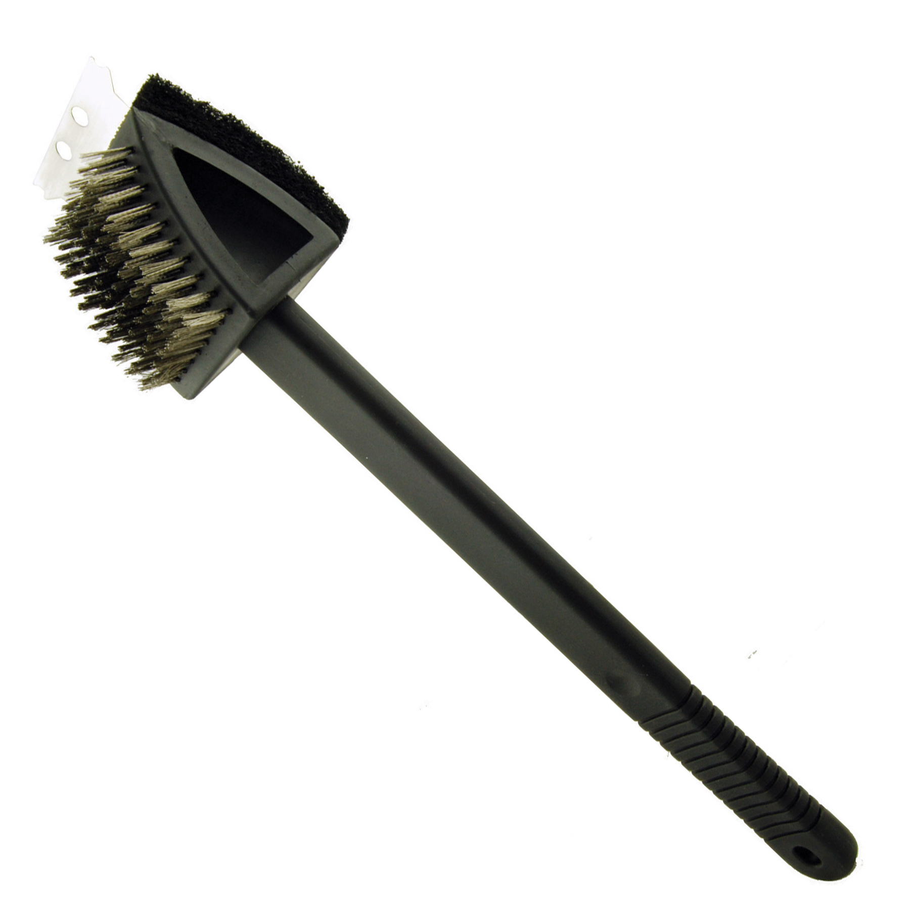 BBQ BRUSH 3 IN 1 LONG HANDLE