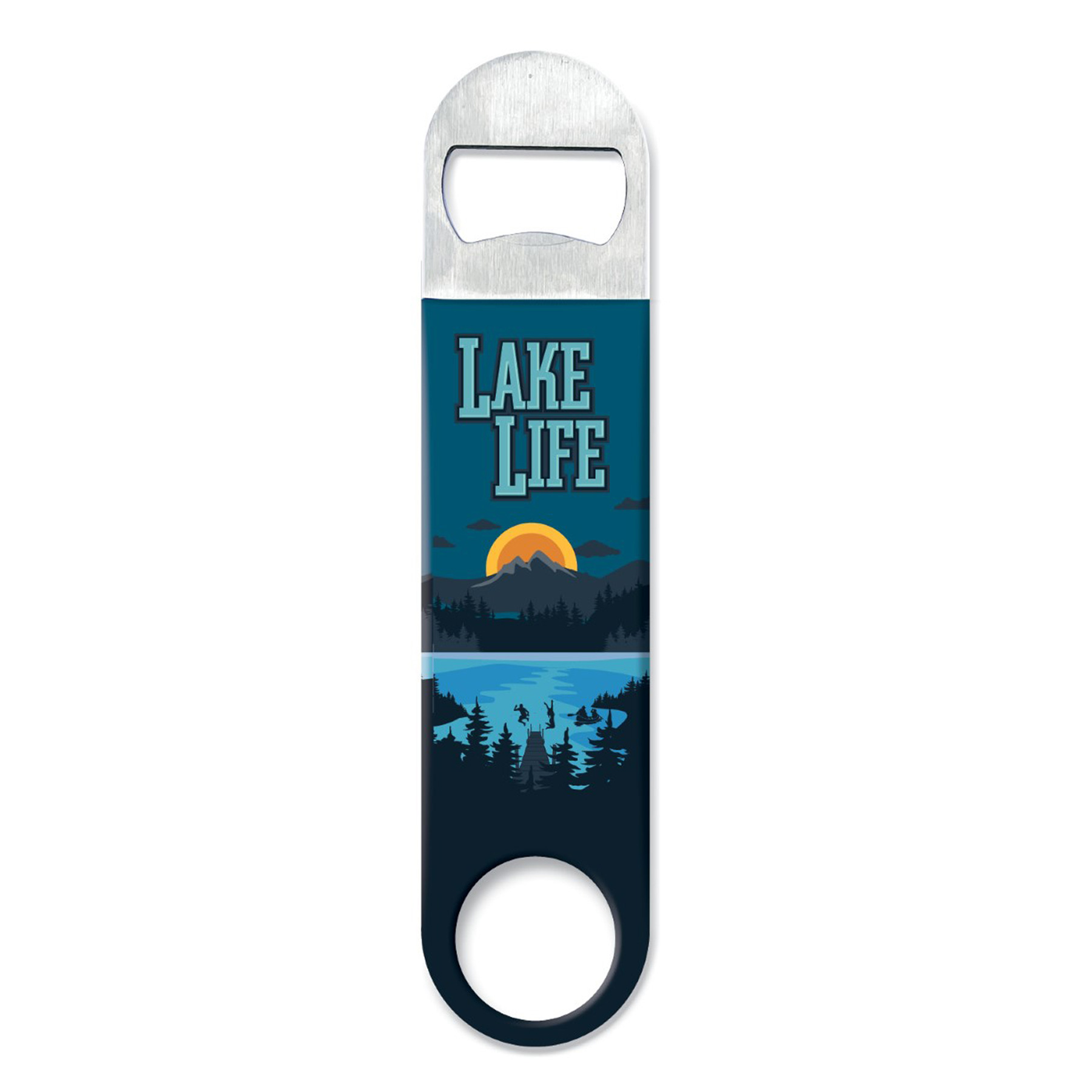 {L} LAKE LIFE NIGHT BAR BLADE OPENER