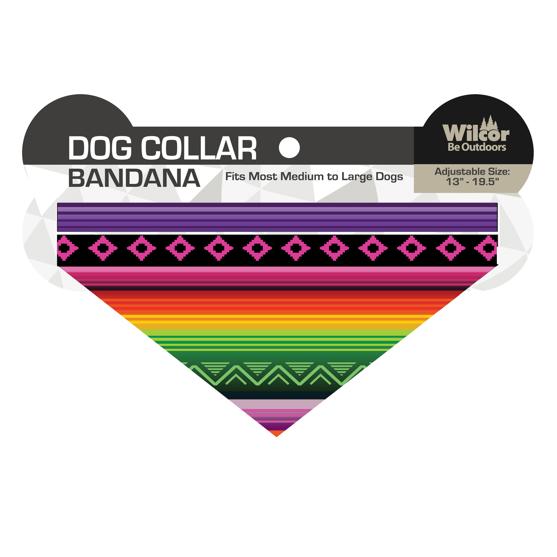 BAJA DOG COLLAR BANDANA