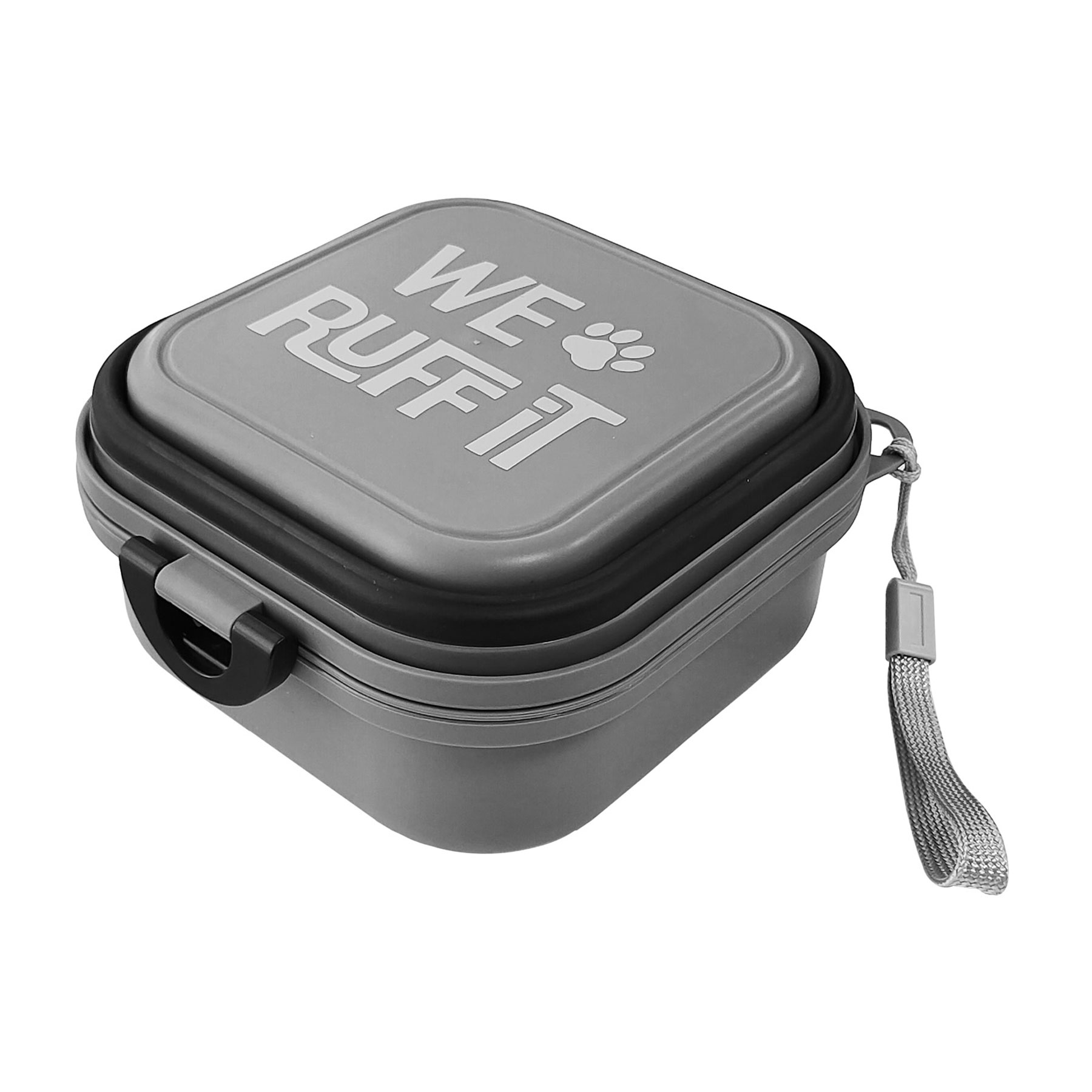 RUFF IT 2 IN 1 TRAVEL PET BOWL