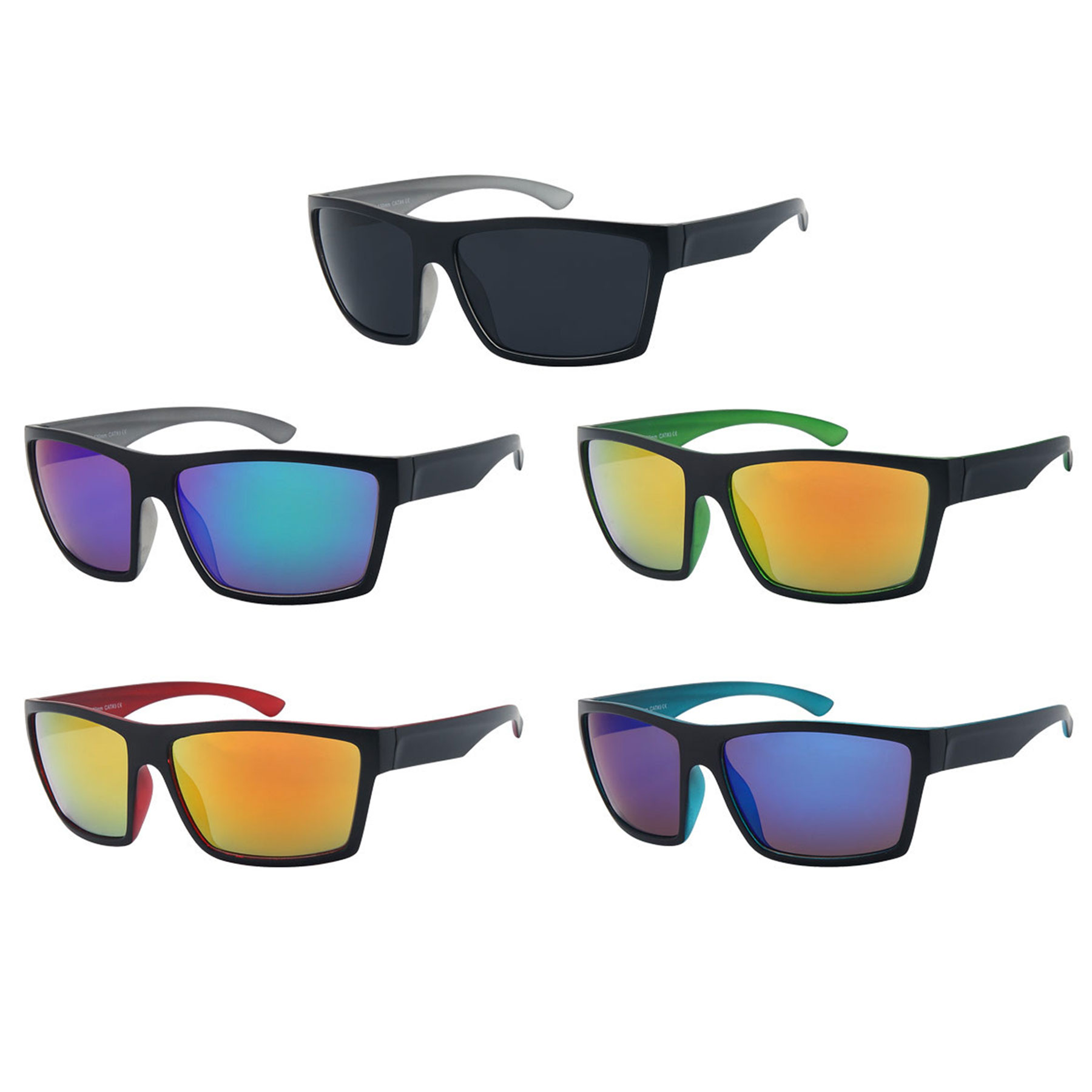 SUNGLASS SPORT PREMIUM MIRROR 12/BX