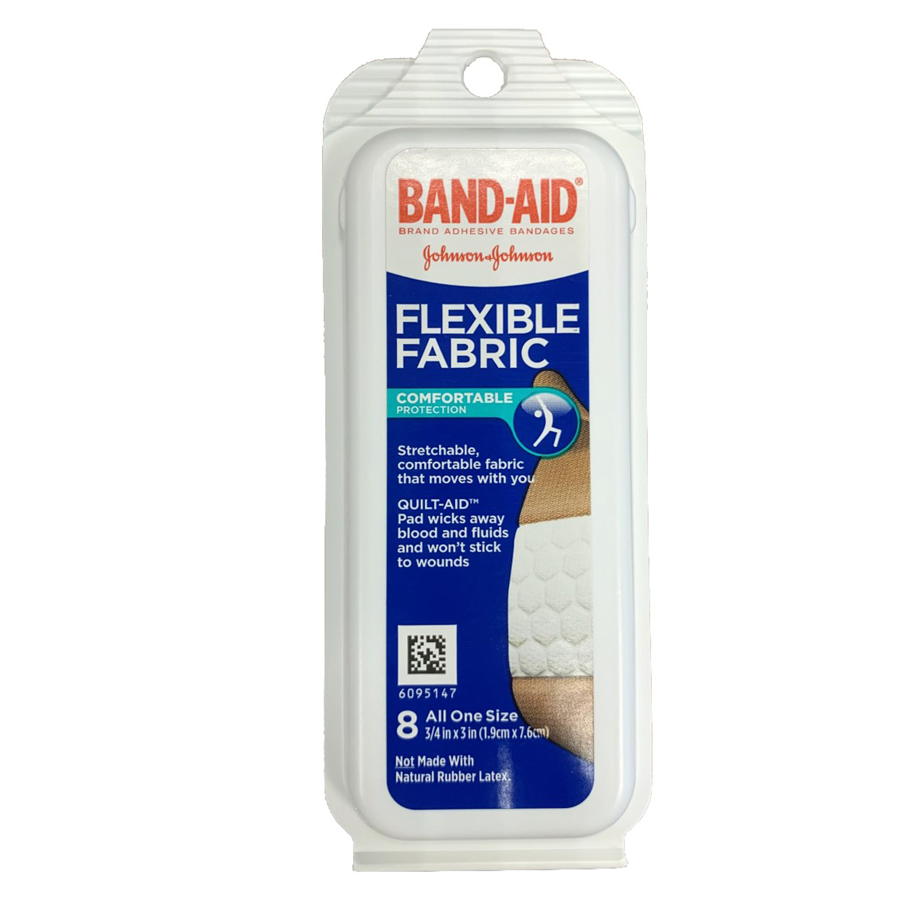 BAND-AID 8CT. FLEX 12/DSP