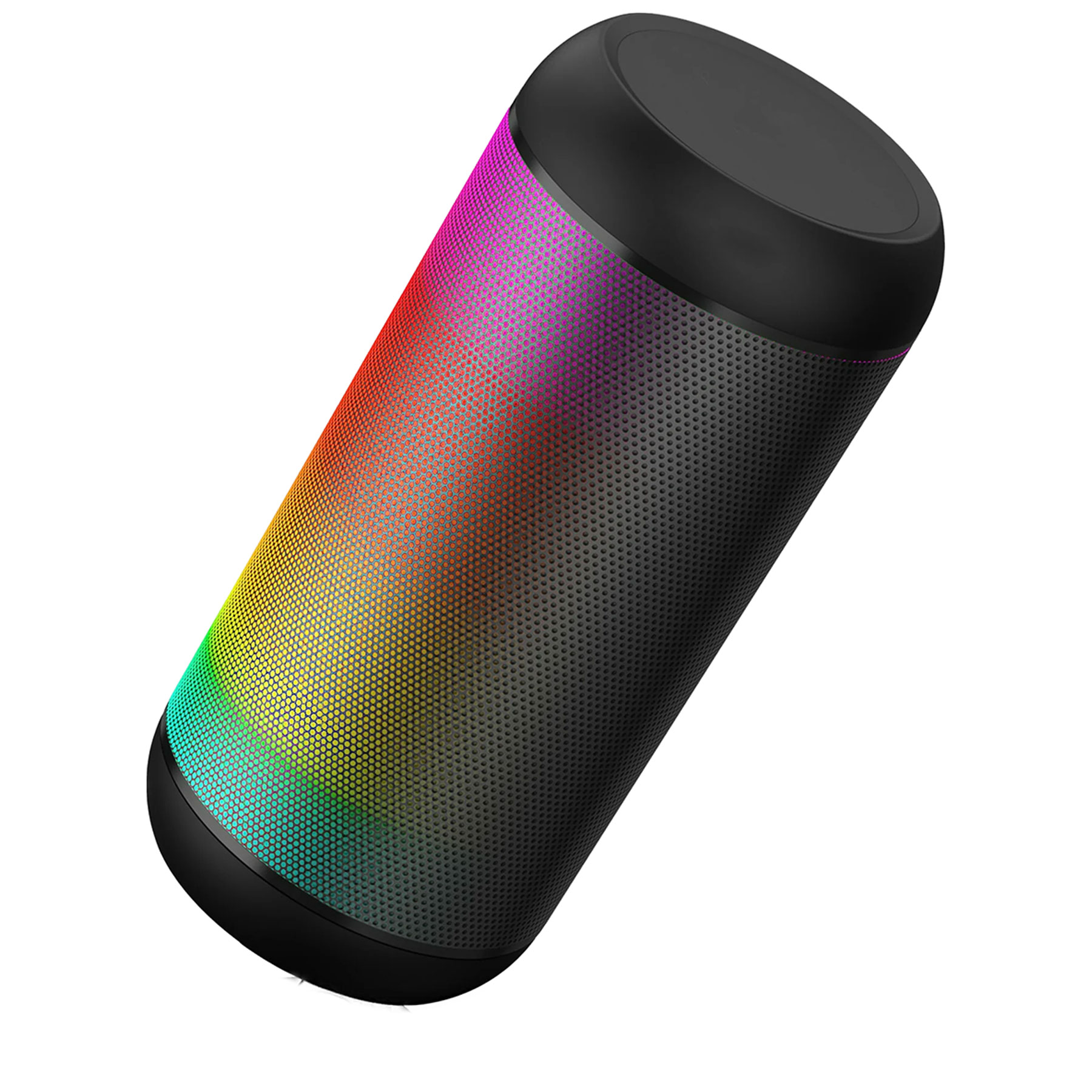 CYLINDER COLOR LIGHTS BLUTOOTH SPEAKER