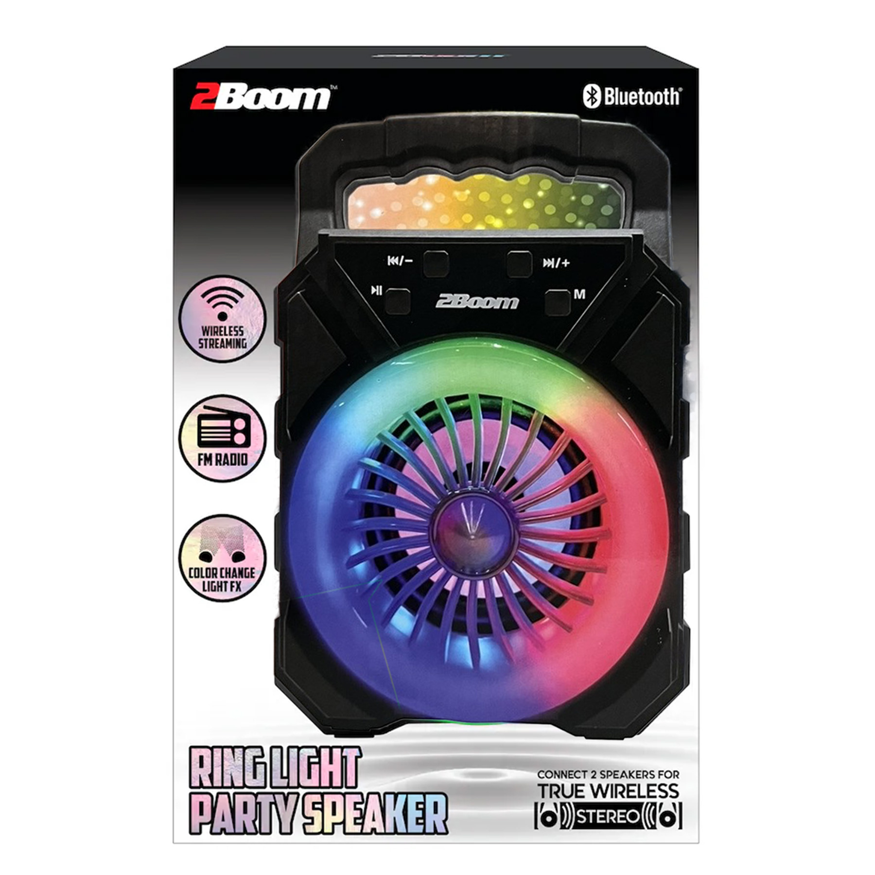 BLUETOOTH SURGE/LIGHT BOOM BOX