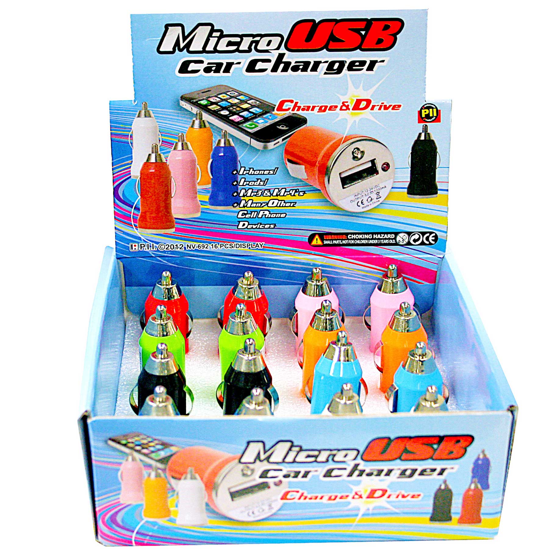 USB CAR CHARGER 16/DS