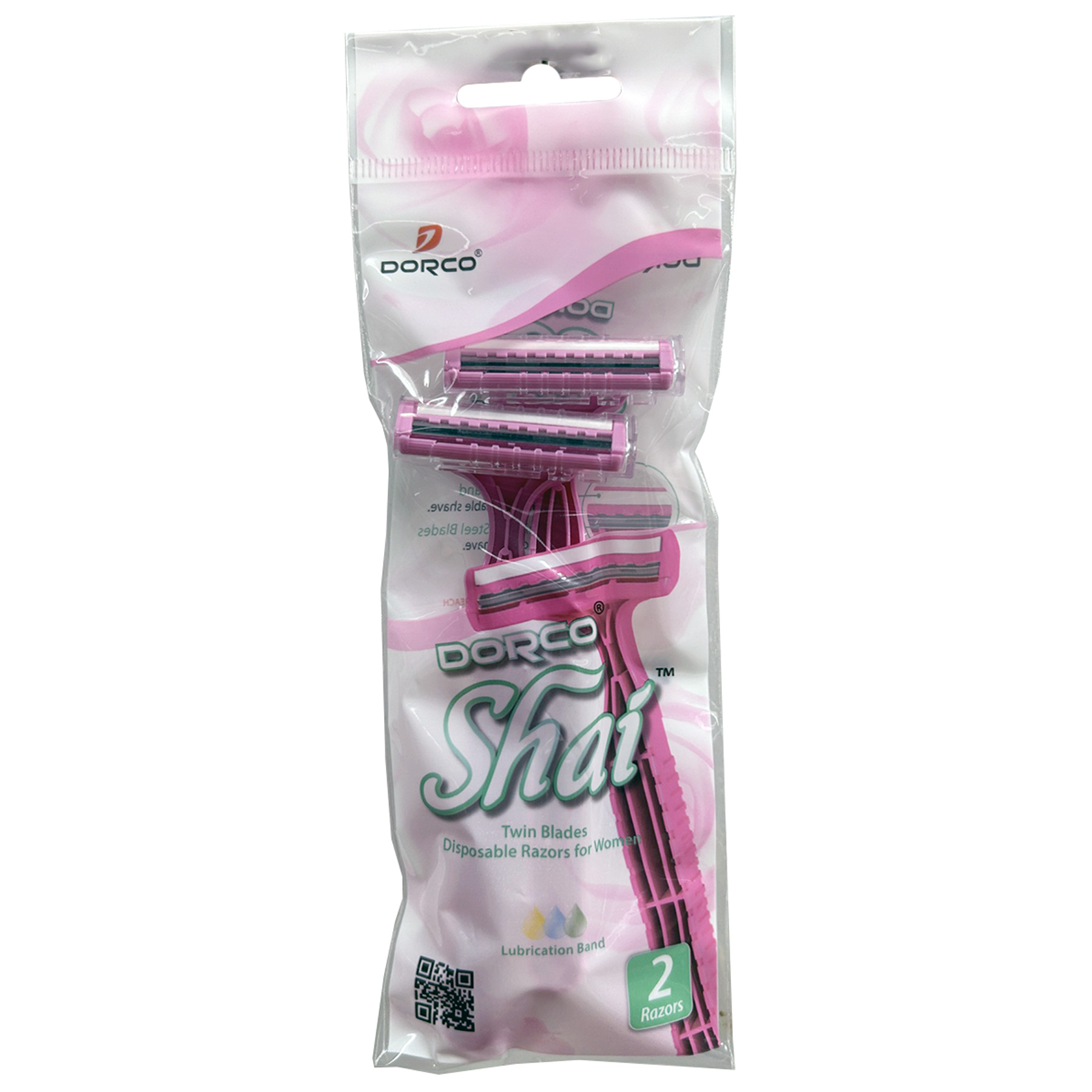 SHAI TWIN BLADE LADIES RAZOR 2CT