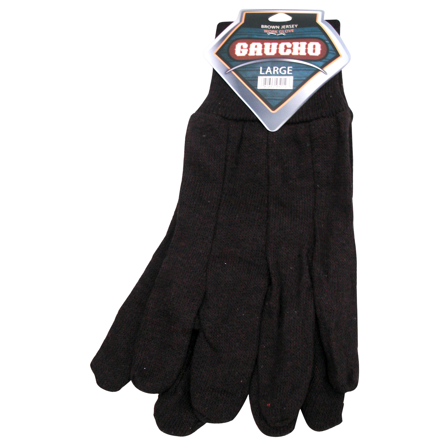 MENS BROWN JERSEY GLOVE