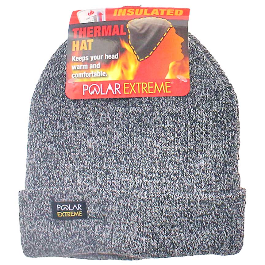 POLAR EXT HEAT MENS CUFF HAT ASST